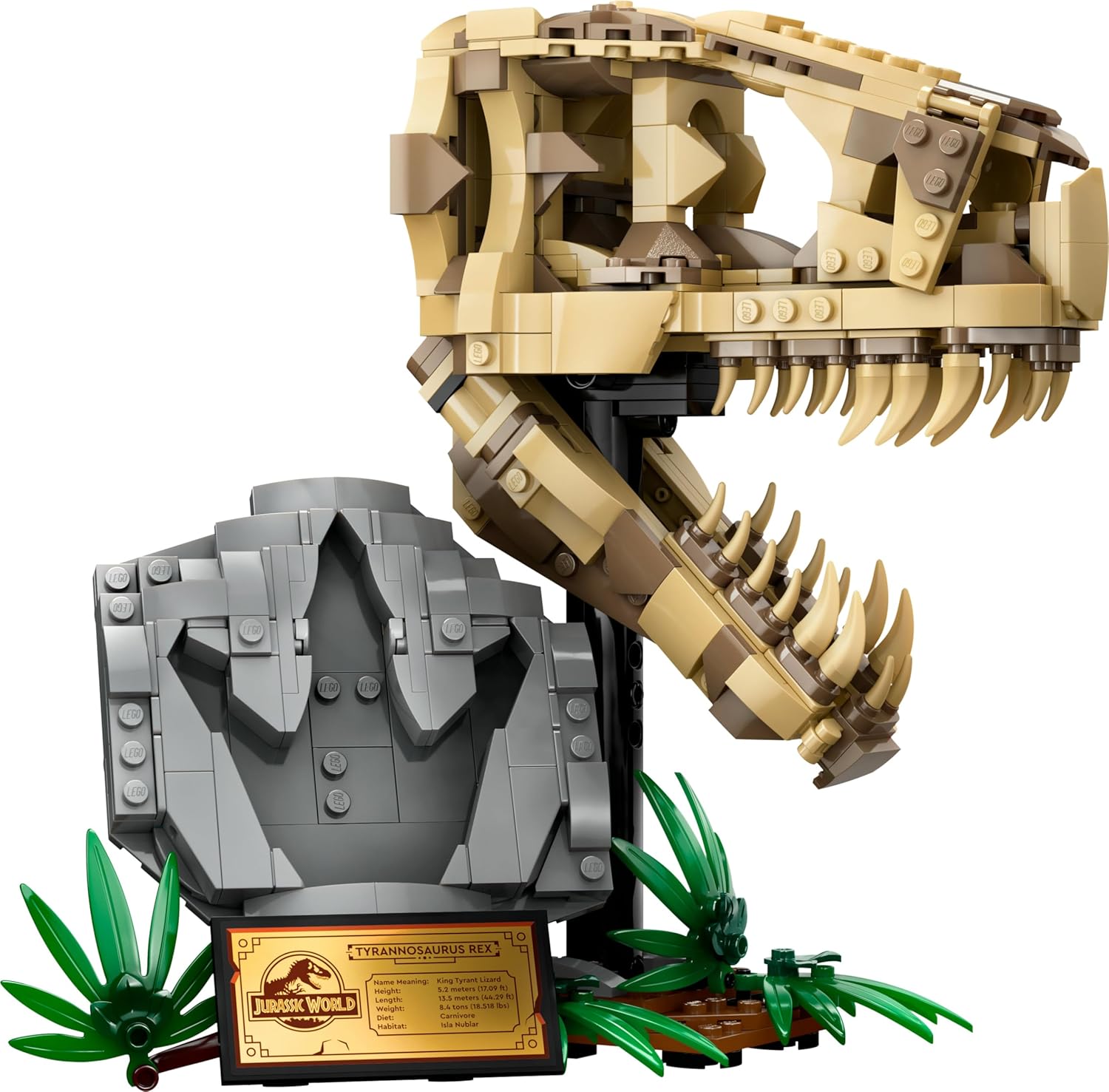 LEGO Jurassic World Dinosaurier-Fossilien: T.-rex-Kopf 76964