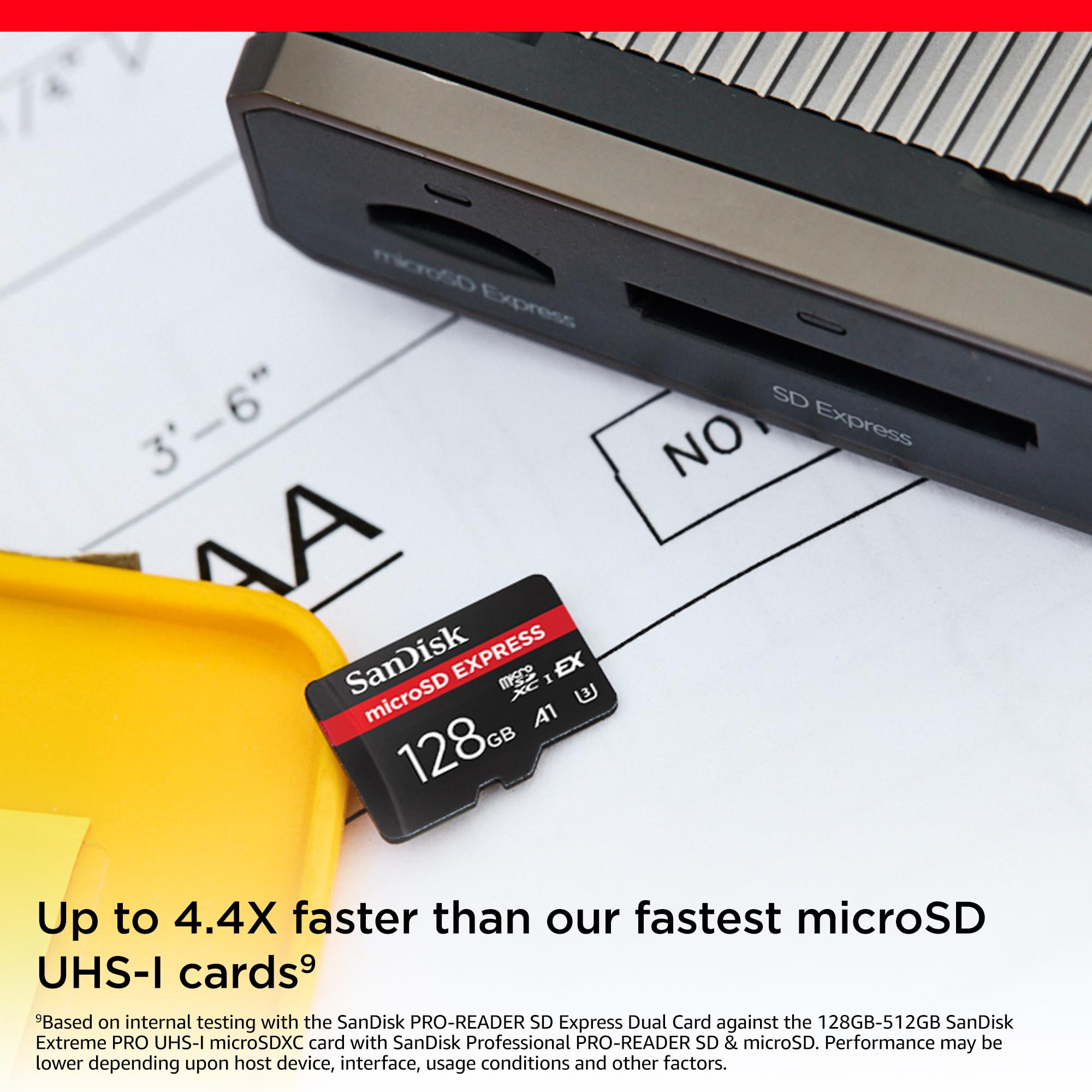 SanDisk microSD Express Speicherkarte 128 GB