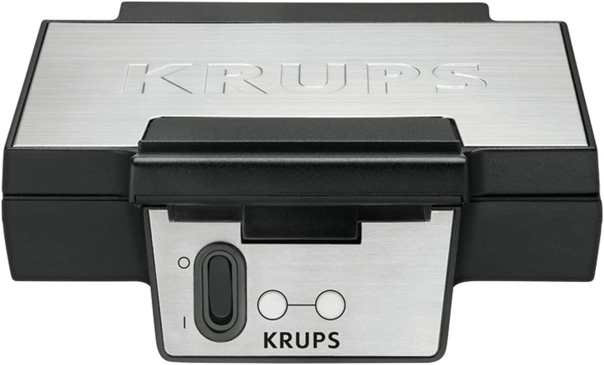 Krups FDK 251 Waffeleisen schwarz/Edelstahl