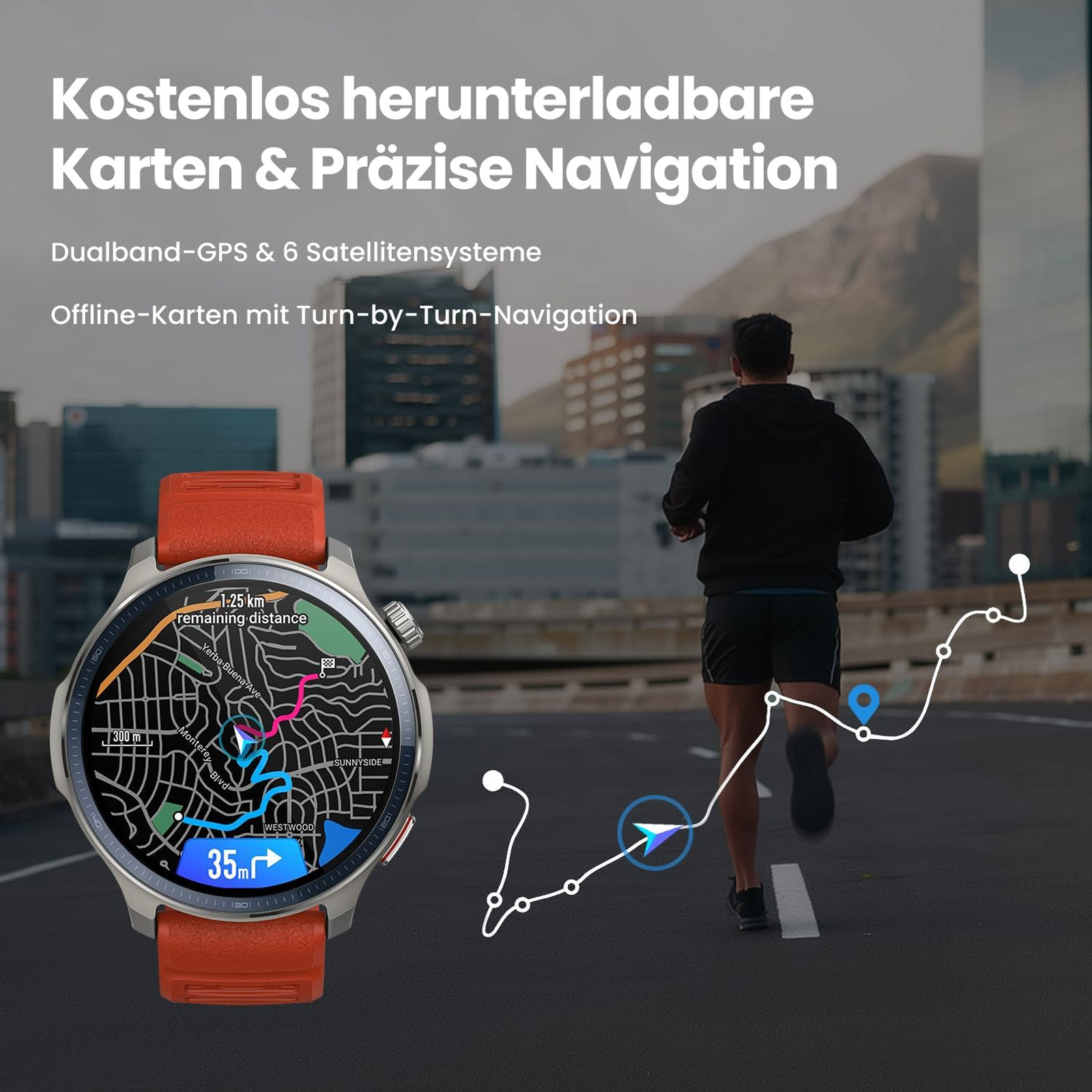 Amazfit Balance 2 - Black Smartwatch