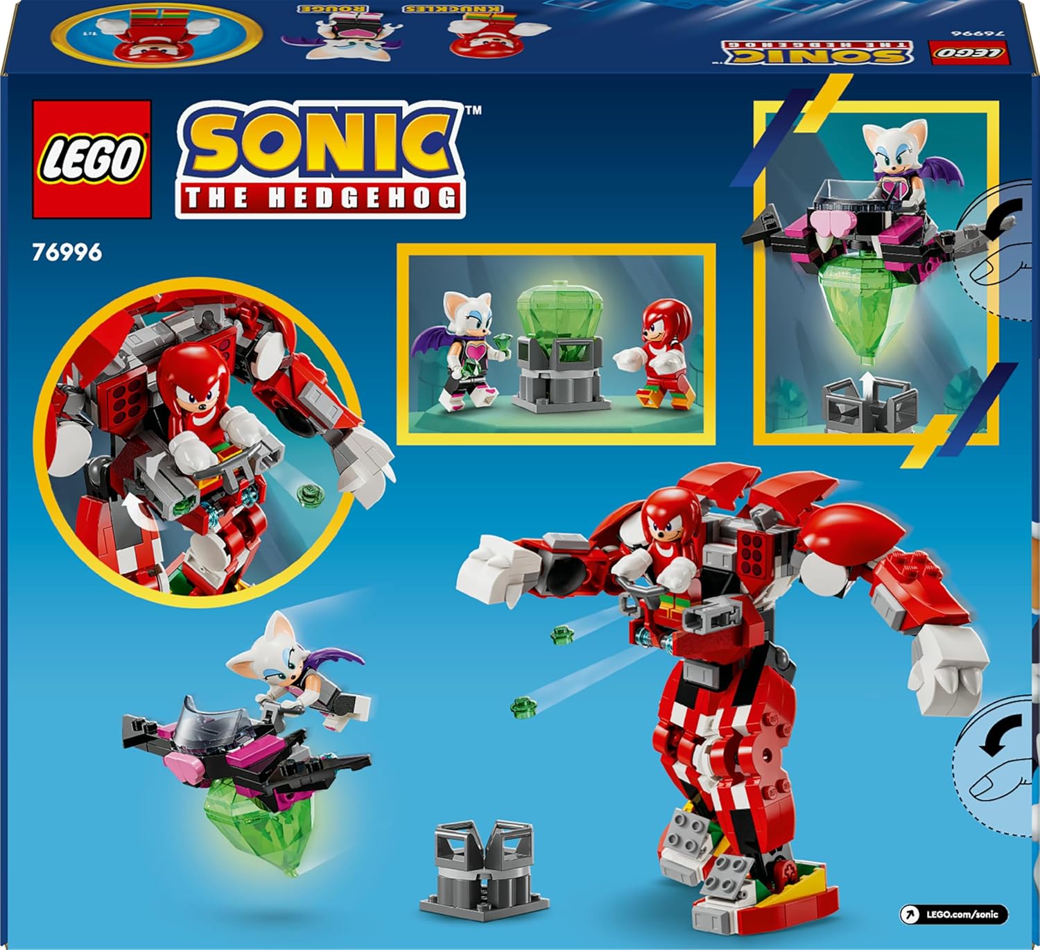 LEGO Sonic The Hedgehog Knuckles‘ Wächter-Mech 76996