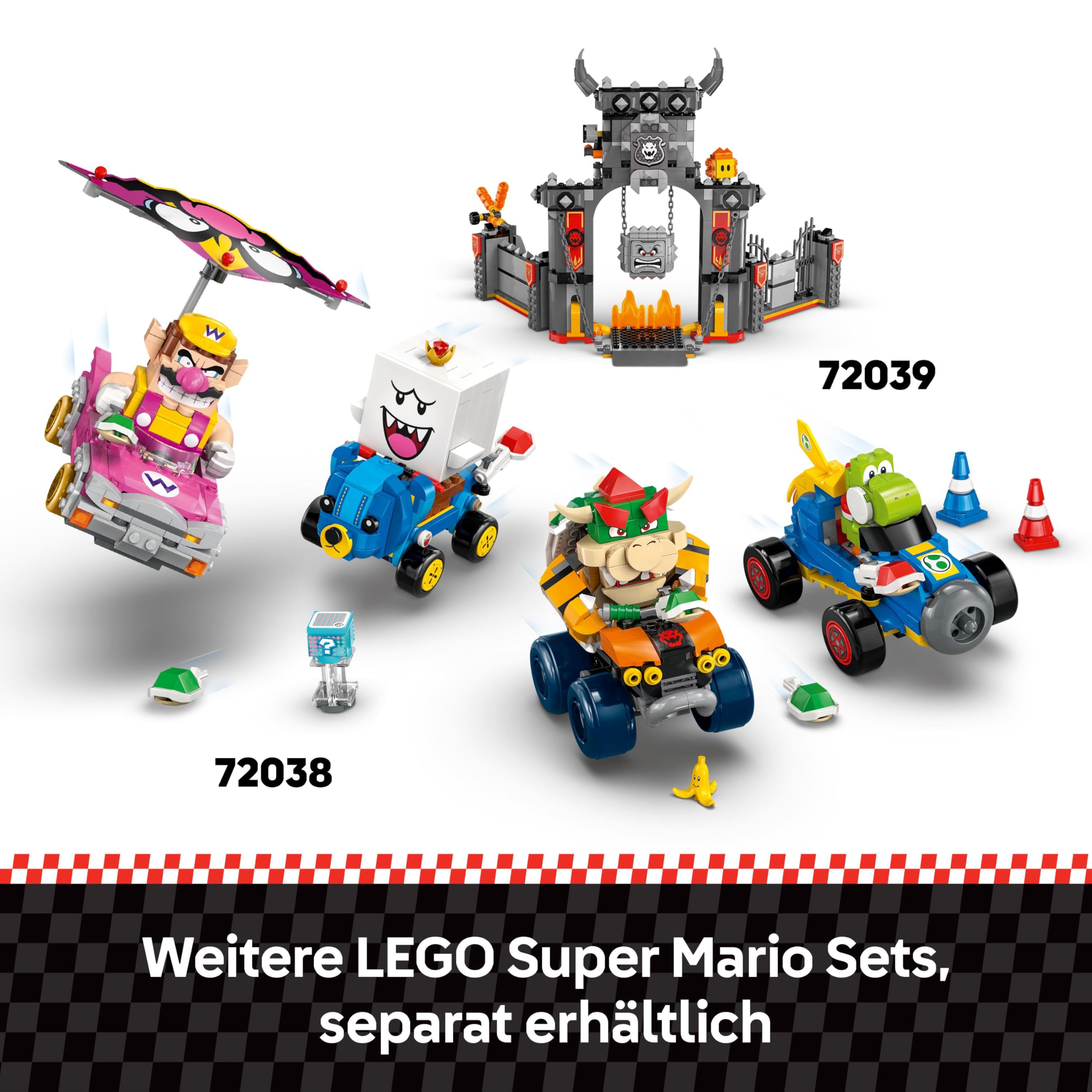 LEGO Mario Kart - Interaktiver Mario & Standard-Kart 72043