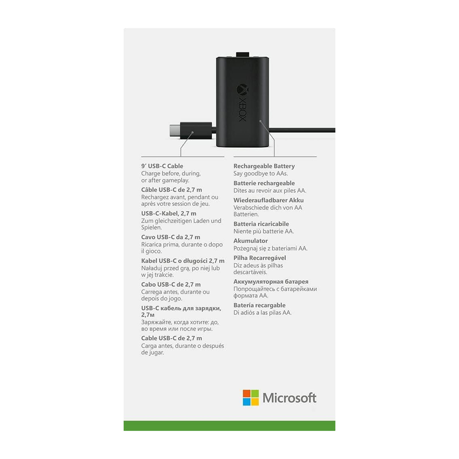 Microsoft Xbox Play & Charge Kit