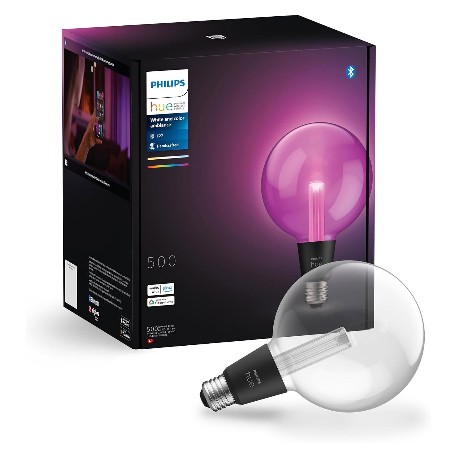Philips Hue Lightguide Giant Globe G125 E27