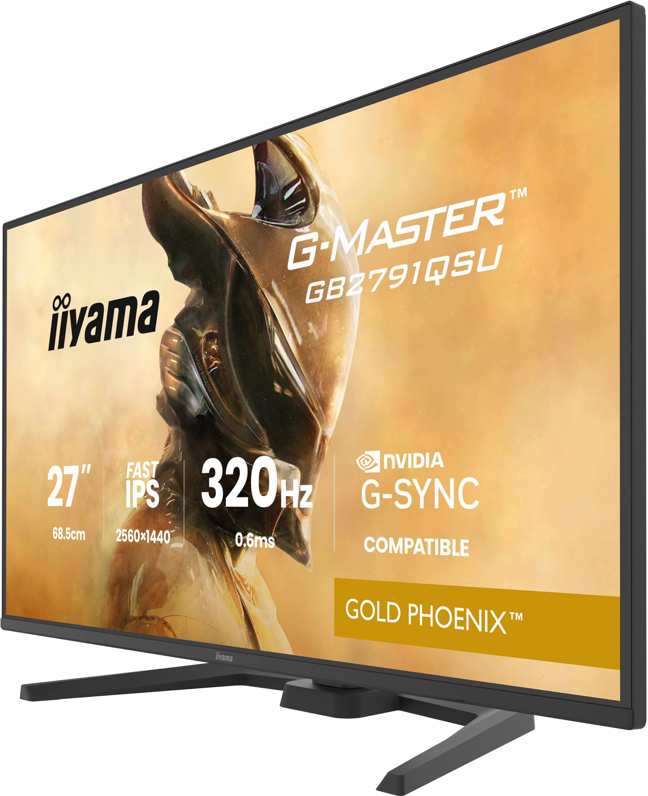 iiyama G-Master Gold Phoenix GB2791QSU-B1 68,5cm 27" Fast IPS LED Gaming Monitor