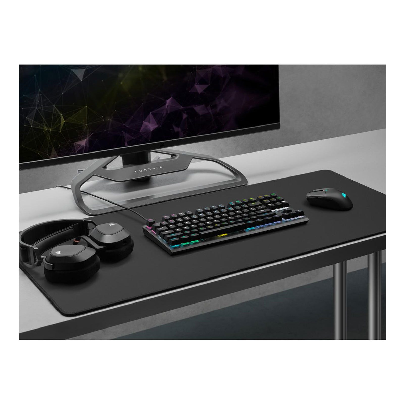 Corsair K60 PRO TKL RGB Optisch-mechanische Gaming-Tastatur Corsair K60 PRO TKL RGB Optisch-mechanische Gaming-Tastatur