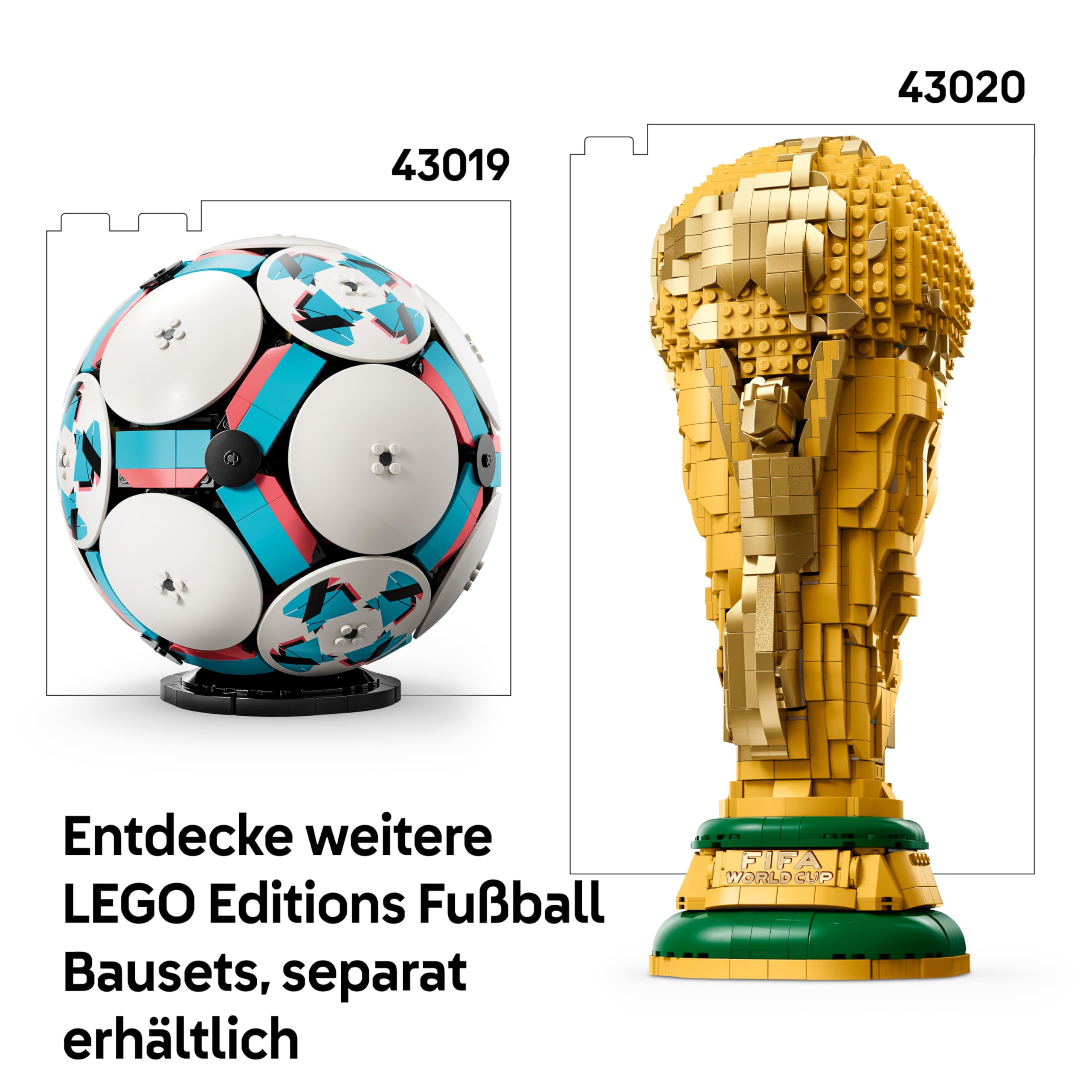 LEGO Editions Fußball Spielzeug, 43019