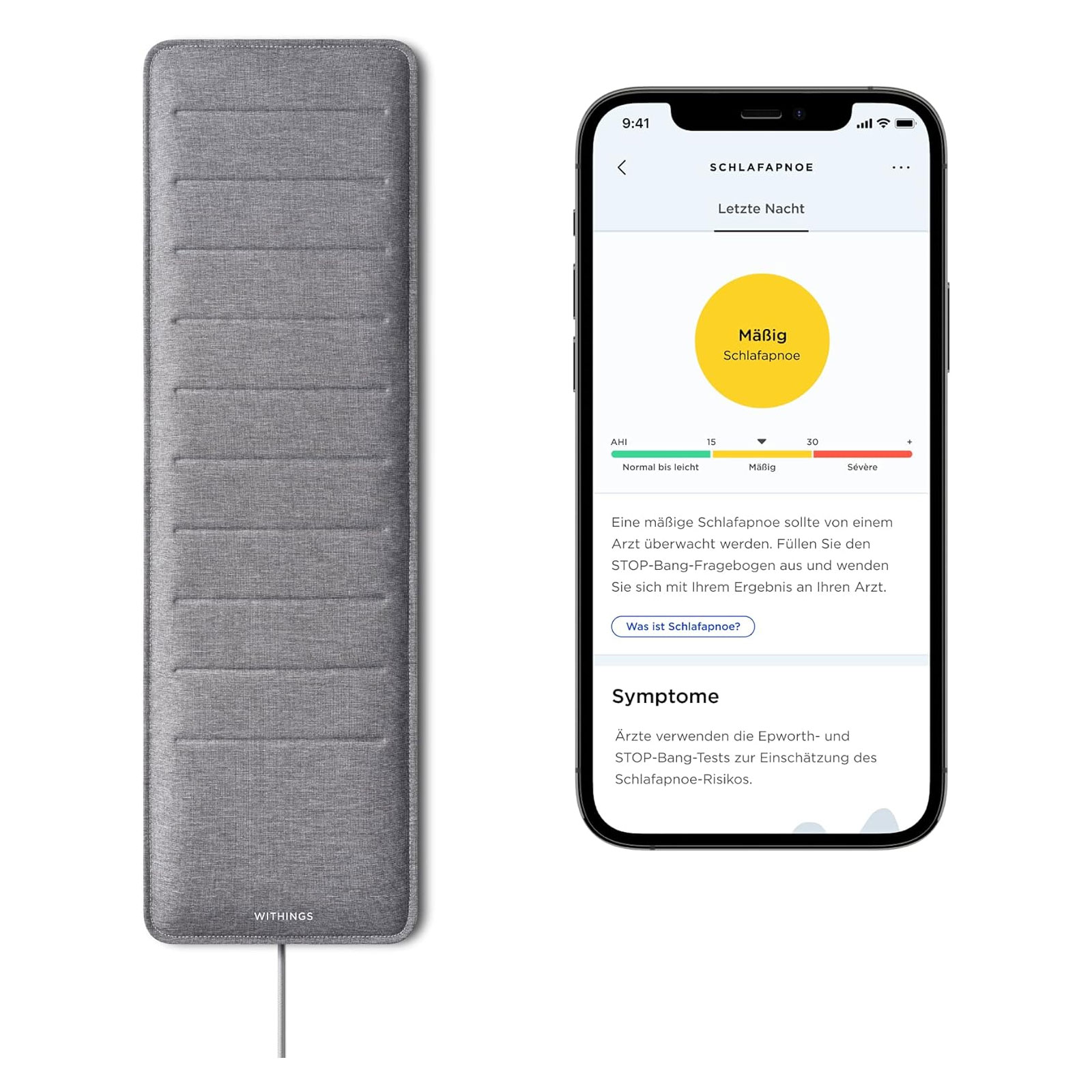 Withings Sleep Analyzer Schlafsensor