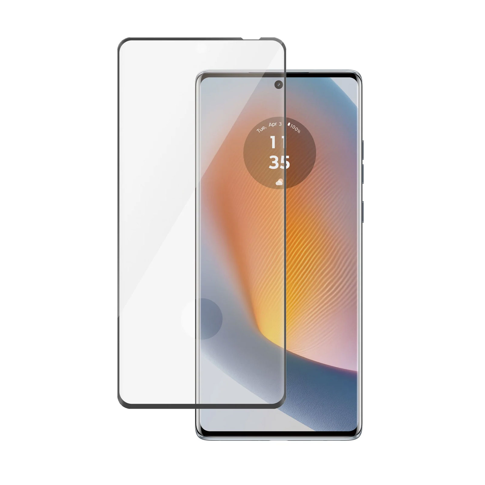 PanzerGlass Screen Protector Motorola moto g34 5G | Ultra-Wide Fit