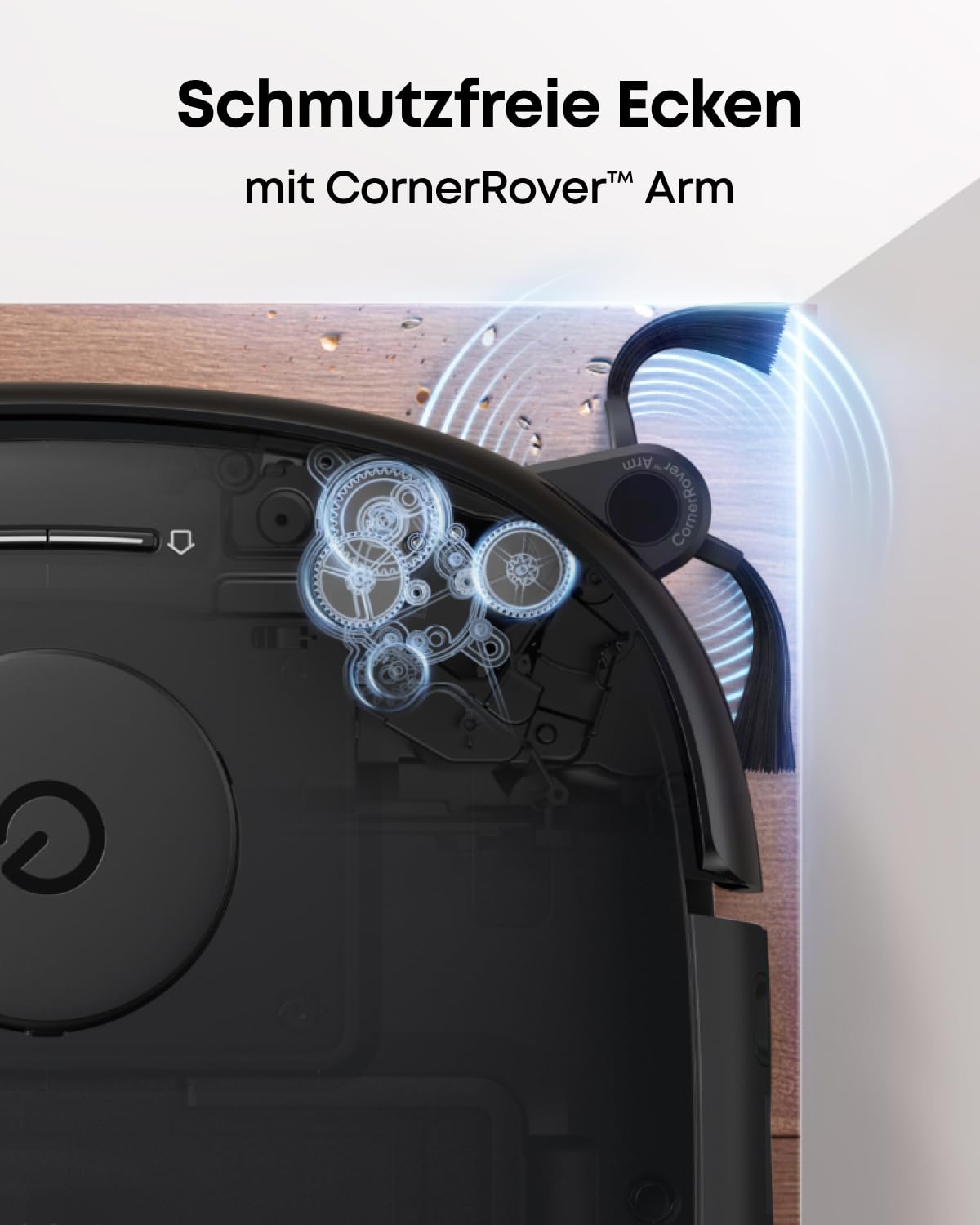 eufy Omni E25 schwarz Saugroboter mit Wischfunktion