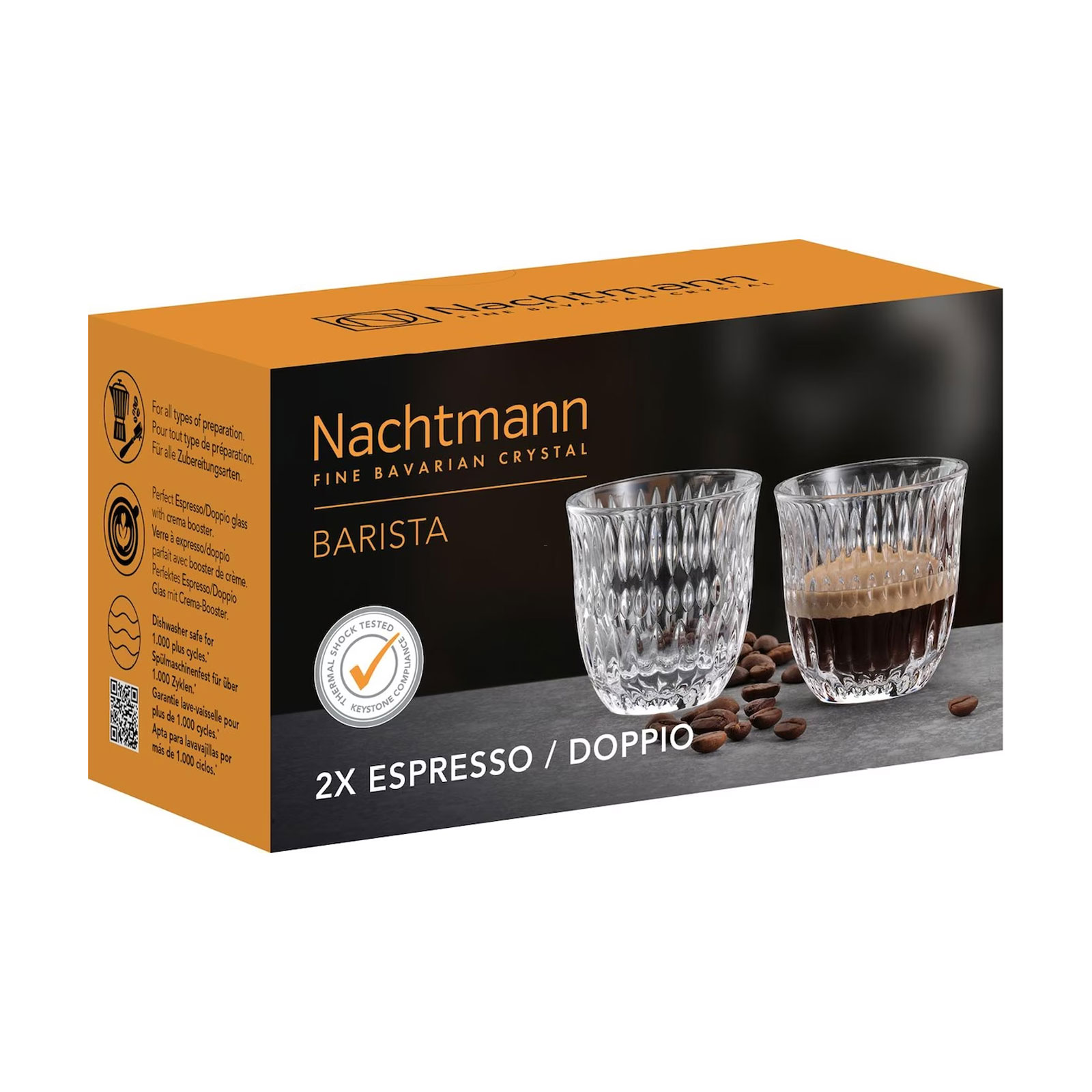 Nachtmann Espresso Doppio Barista Ethno (2-teilig)