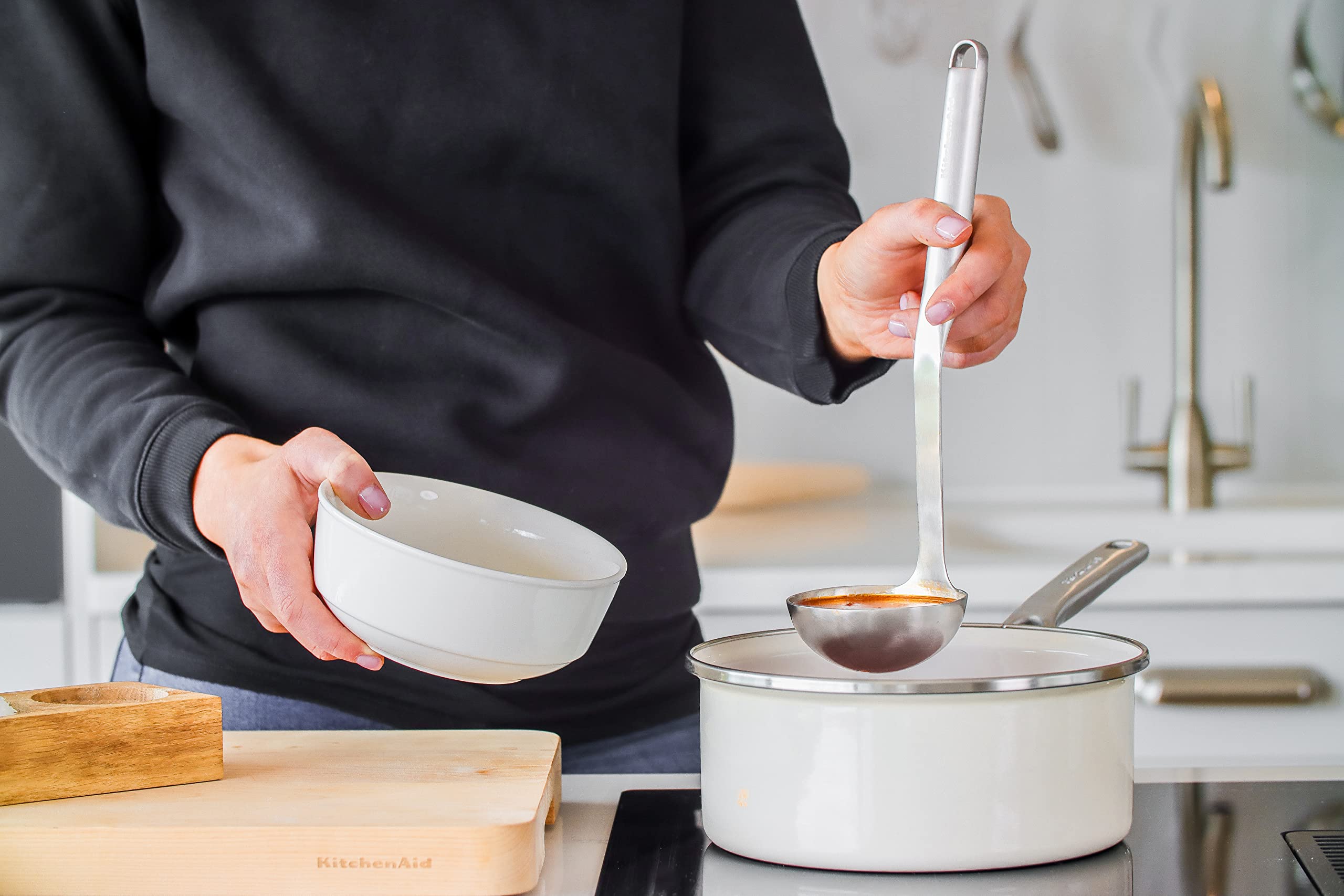 KitchenAid Premium Edelstahl Schöpflöffel