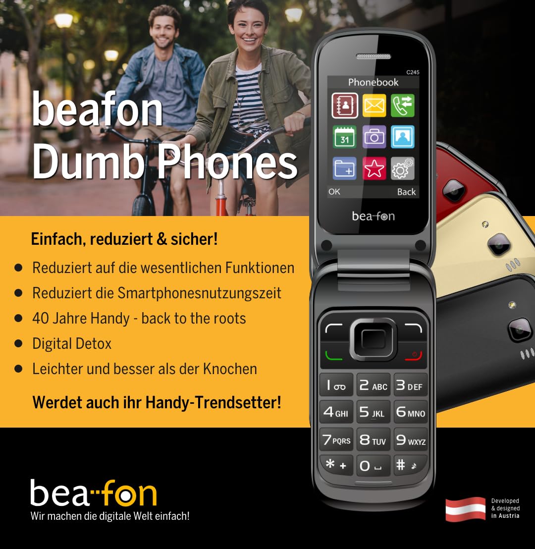 Beafon C245, champagner Handy