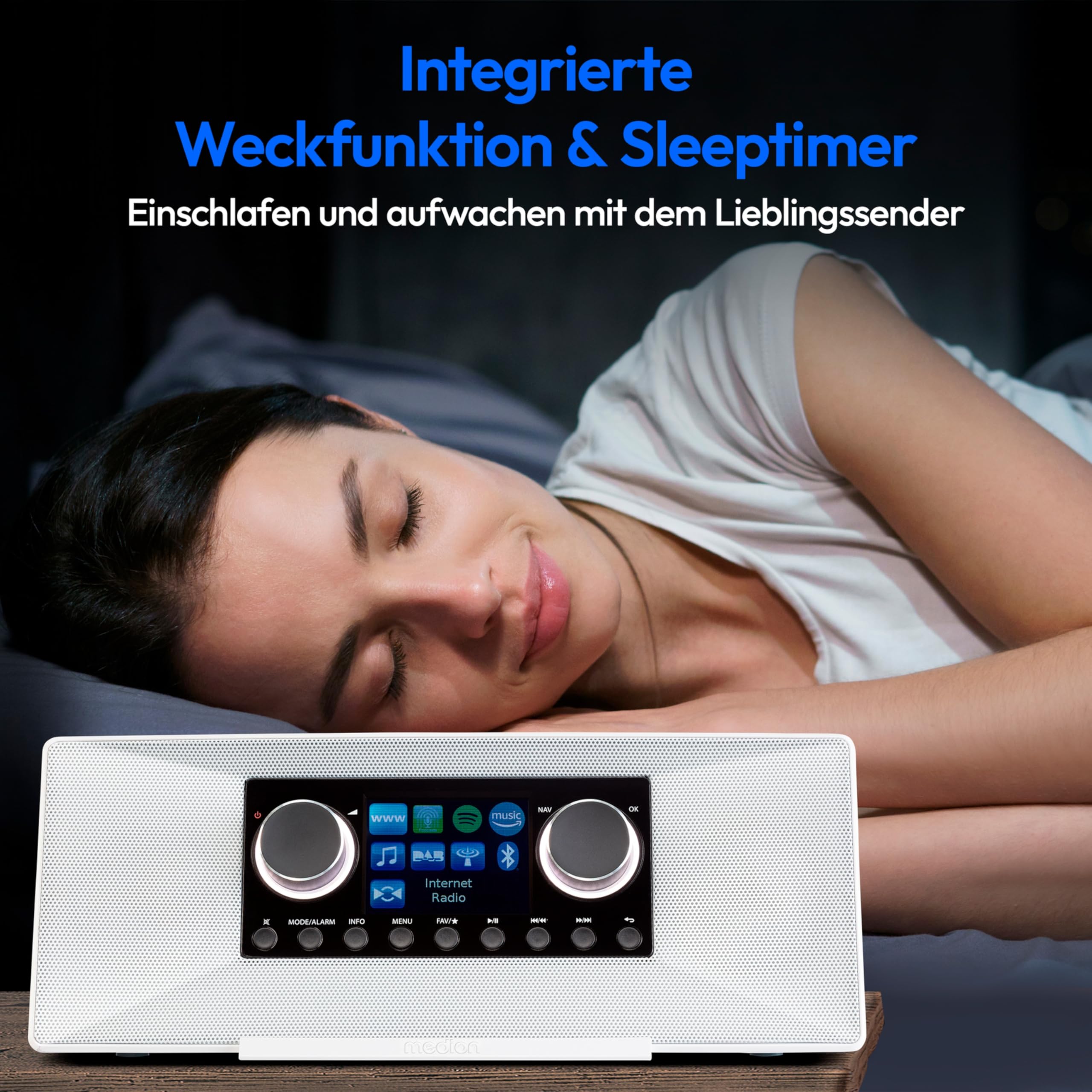 MEDION P85333 Internetradio mit DAB+