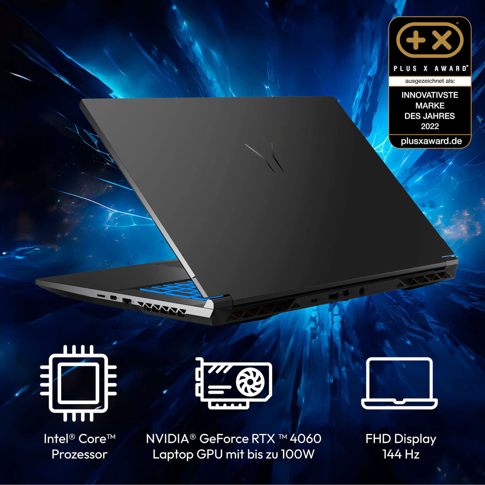 ERAZER Defender P50 Gaming-Notebook ERAZER Defender P50 Gaming-Notebook