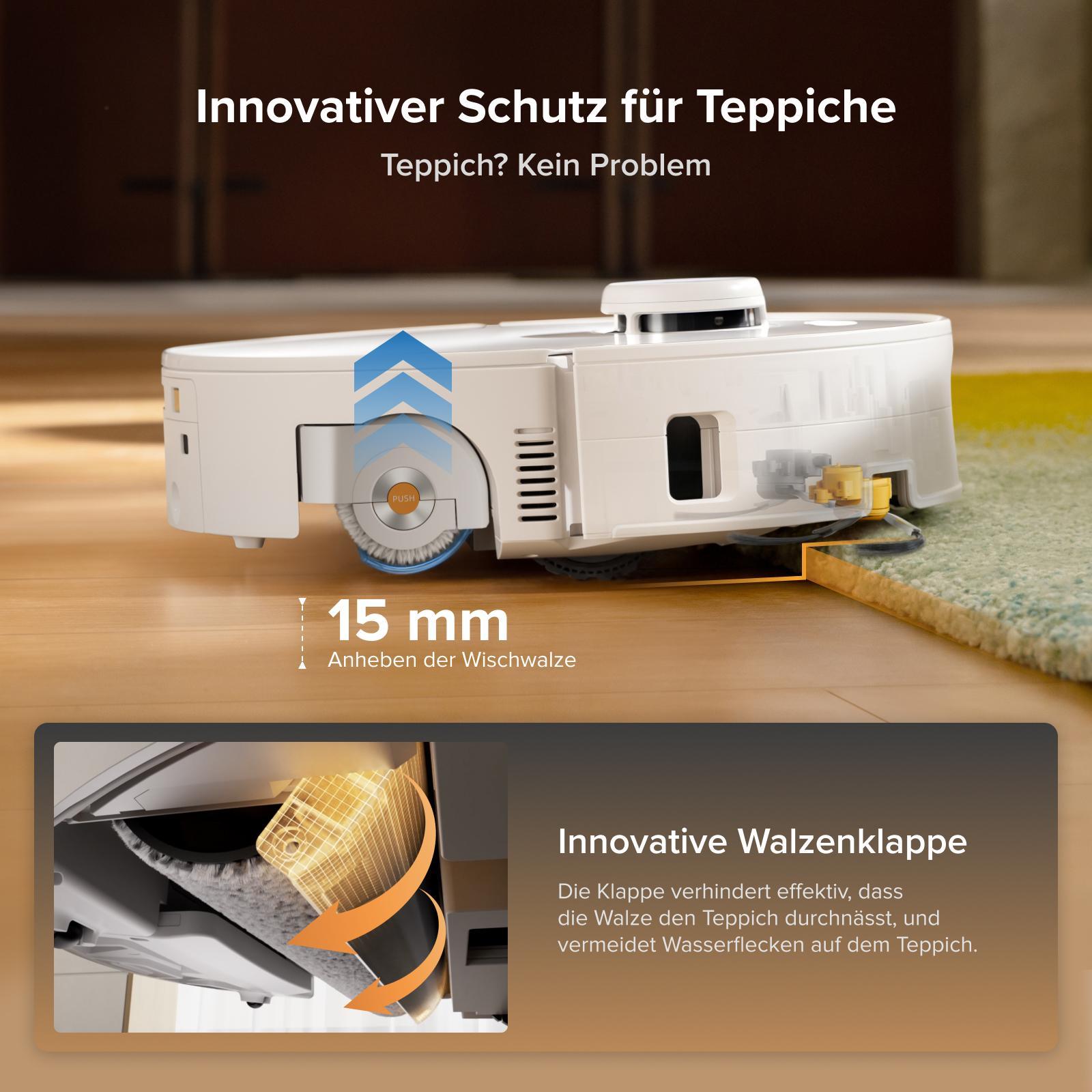 Roborock Qrevo Curv 2 FlowX Saugroboter mit Wischfunktion