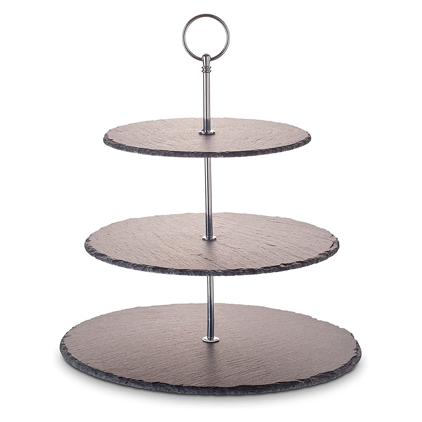 Echtwerk Schiefer Etagere 3‐Stöckig Echtwerk Schiefer Etagere 3‐Stöckig