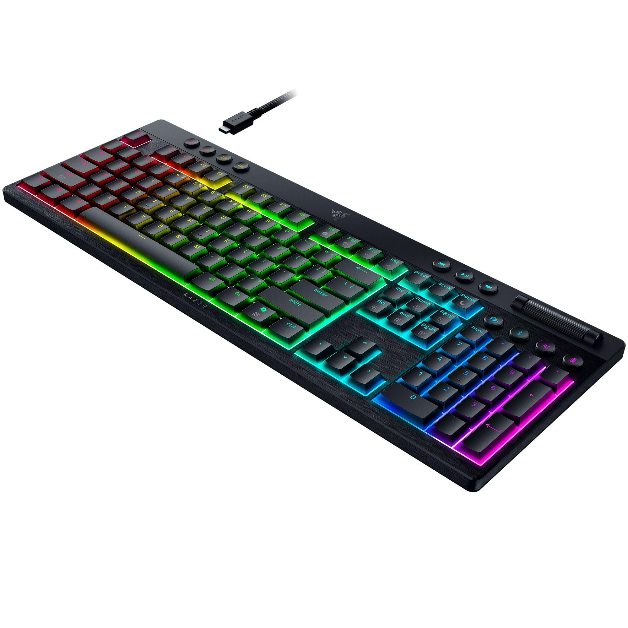 Razer BlackWidow V4 Low-Profile HyperSpeed -  mechanische Gaming-Tastatur