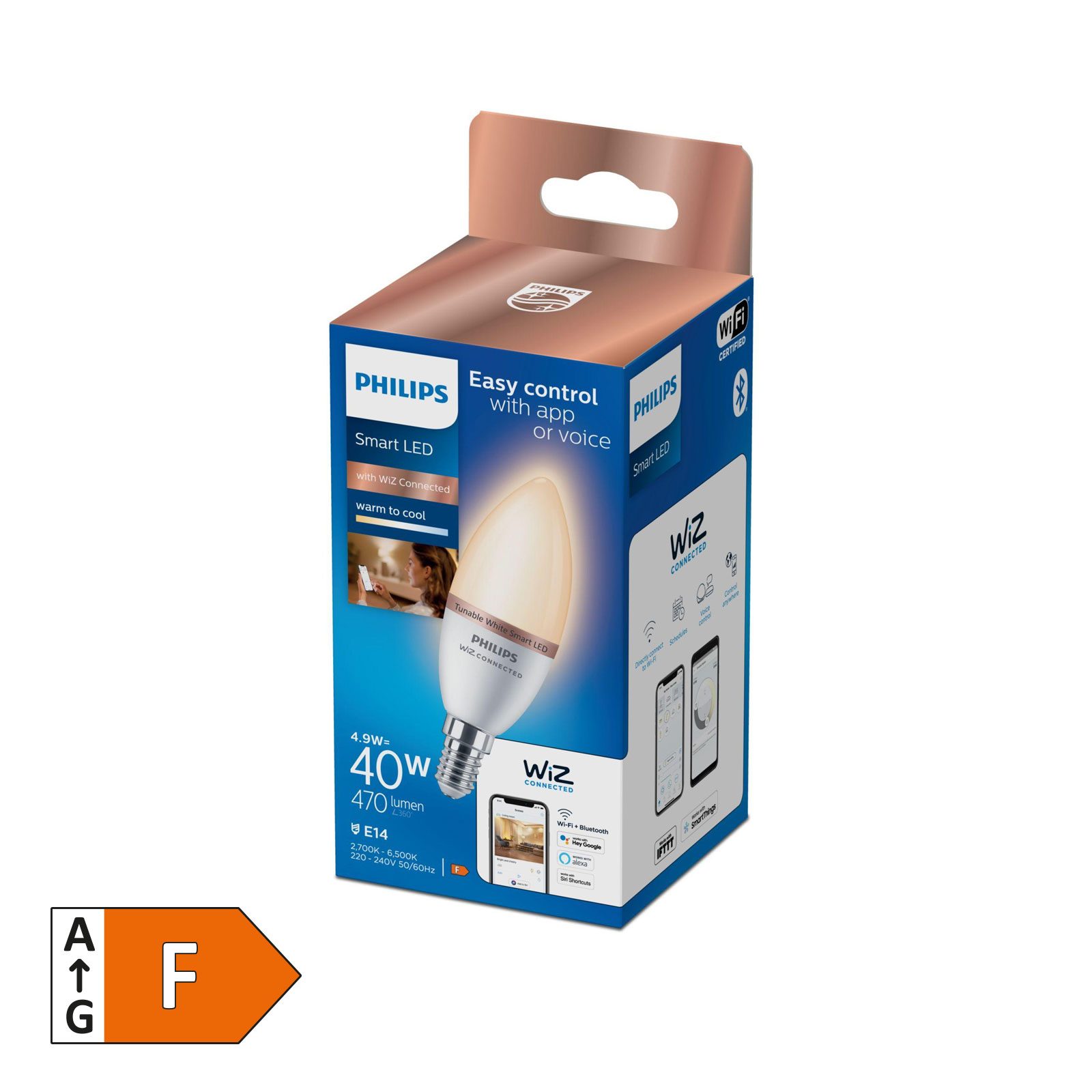 Philips LED Kerze C37 E14 LED Lampe