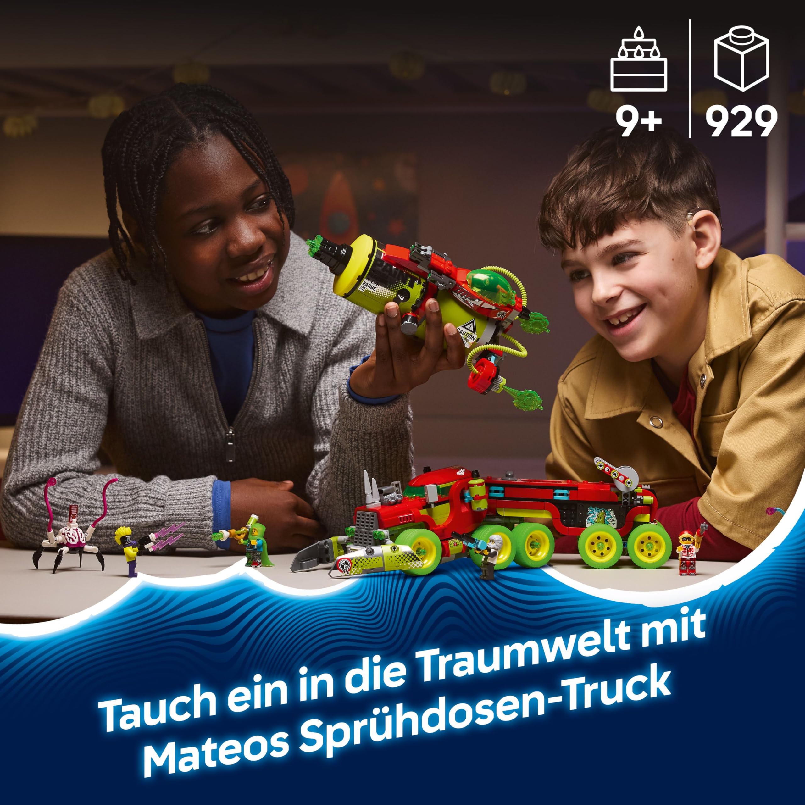 LEGO DREAMZzz 2-in-1 Mateos Sprühdosen-Truck 71499