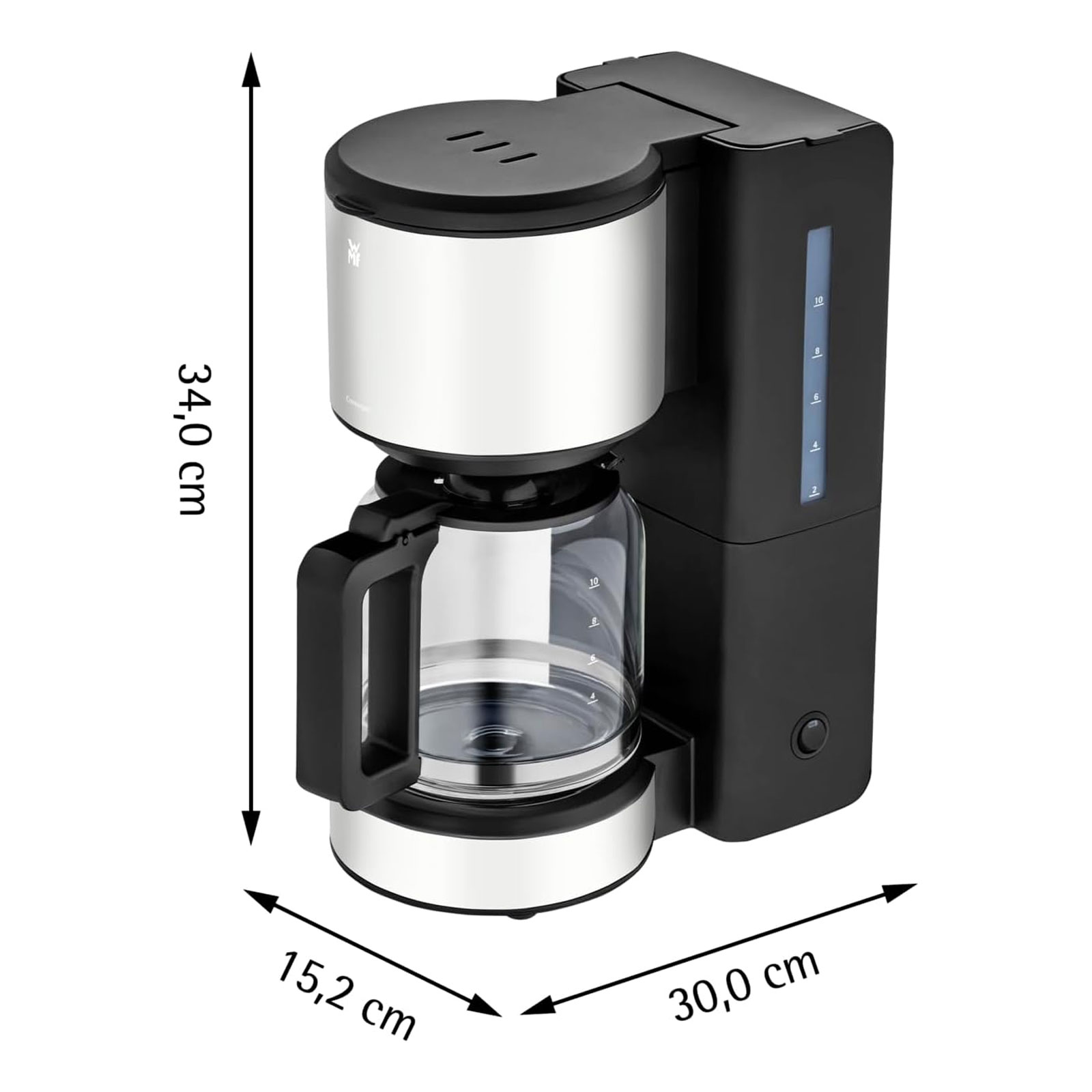 WMF Stelio Paper Grey Filterkaffeemaschine