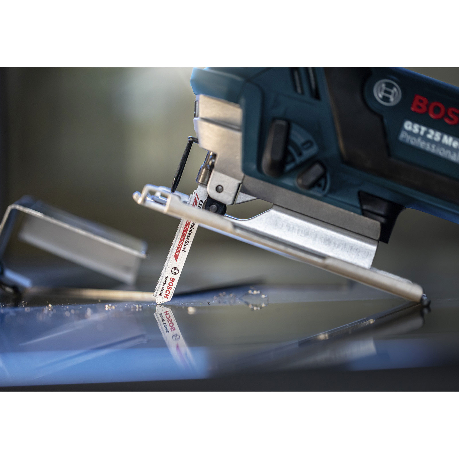 Bosch Professional Expert Stainless Steel T 118 AHM Stichsaegeblatt, 3 Stueck. Fuer Stichsaegen