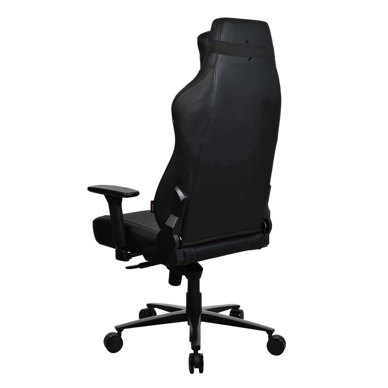 Arozzi Vernazza XL SoftPU Gaming-Stuhl, Pure Black