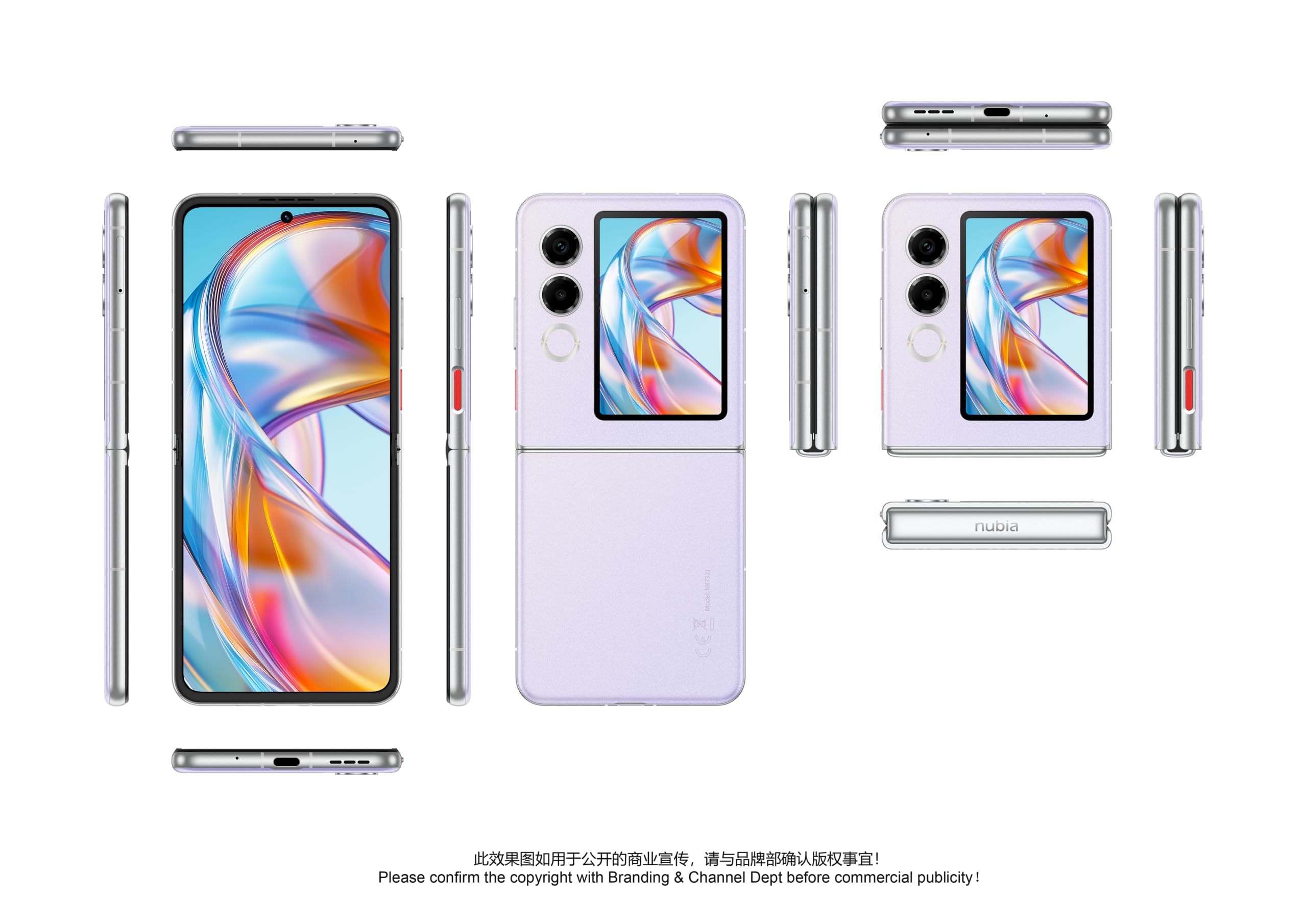 nubia Flip 2 5G Smartphone