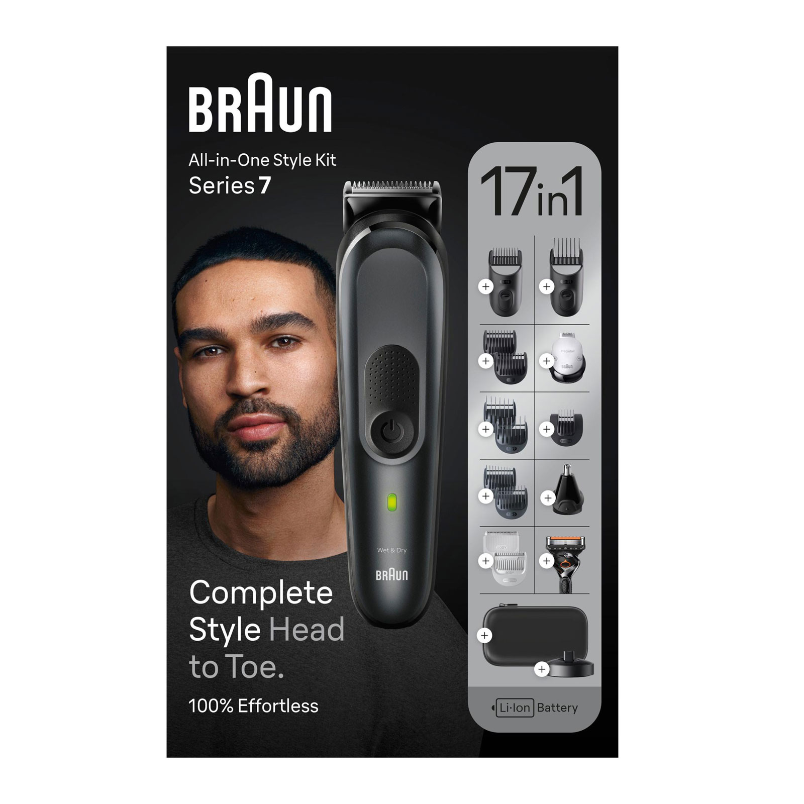 Braun Series 7 MGK7491 All-In-One Styling Set 17-in-1