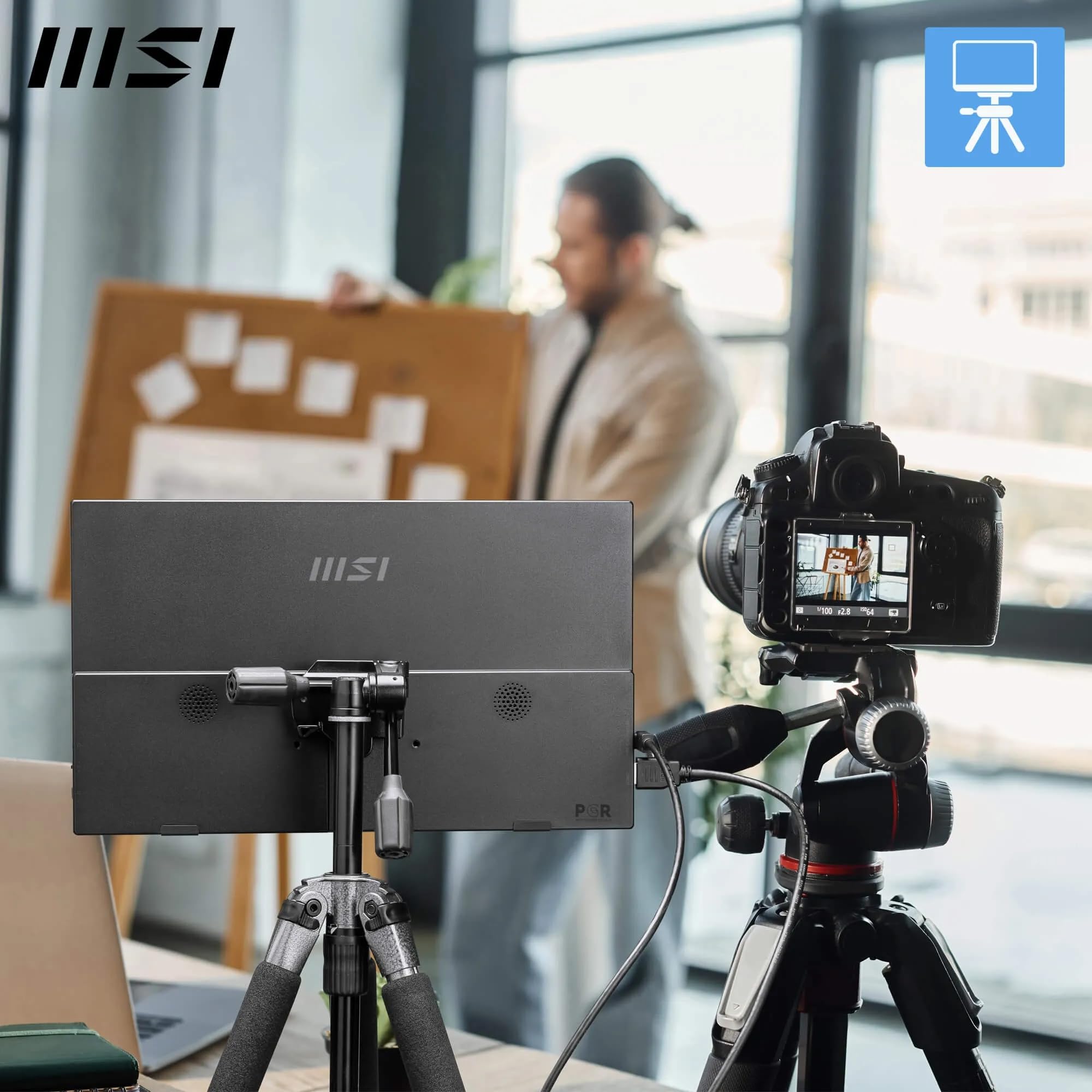 MSI PRO MP165DE E6 15.6-Inch FHD Portable Monitor