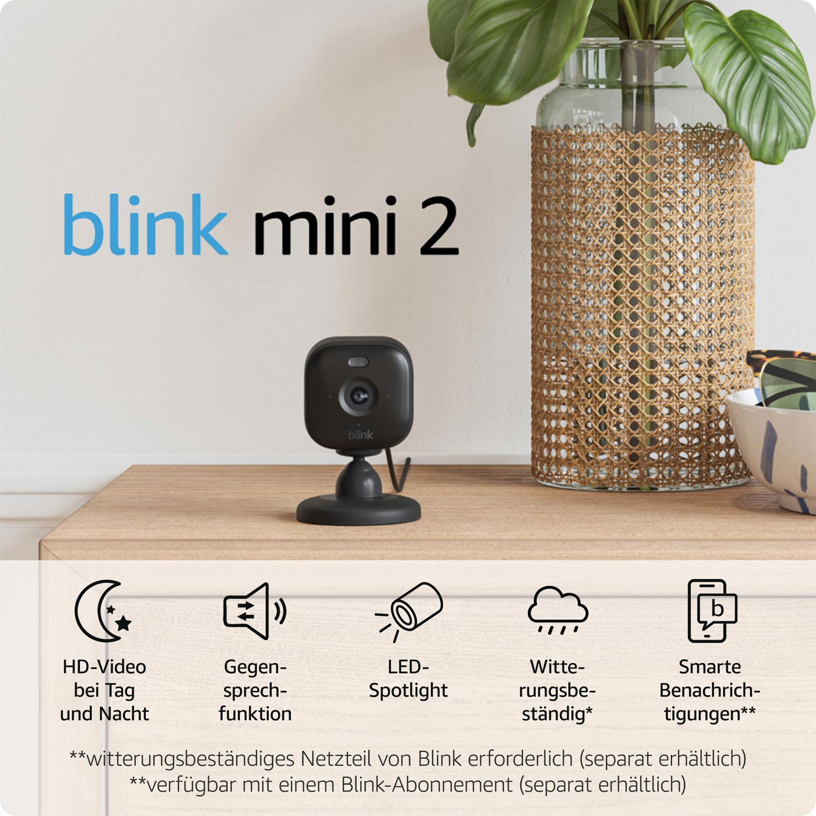 BLINK MINI 2 - 2er Kamera