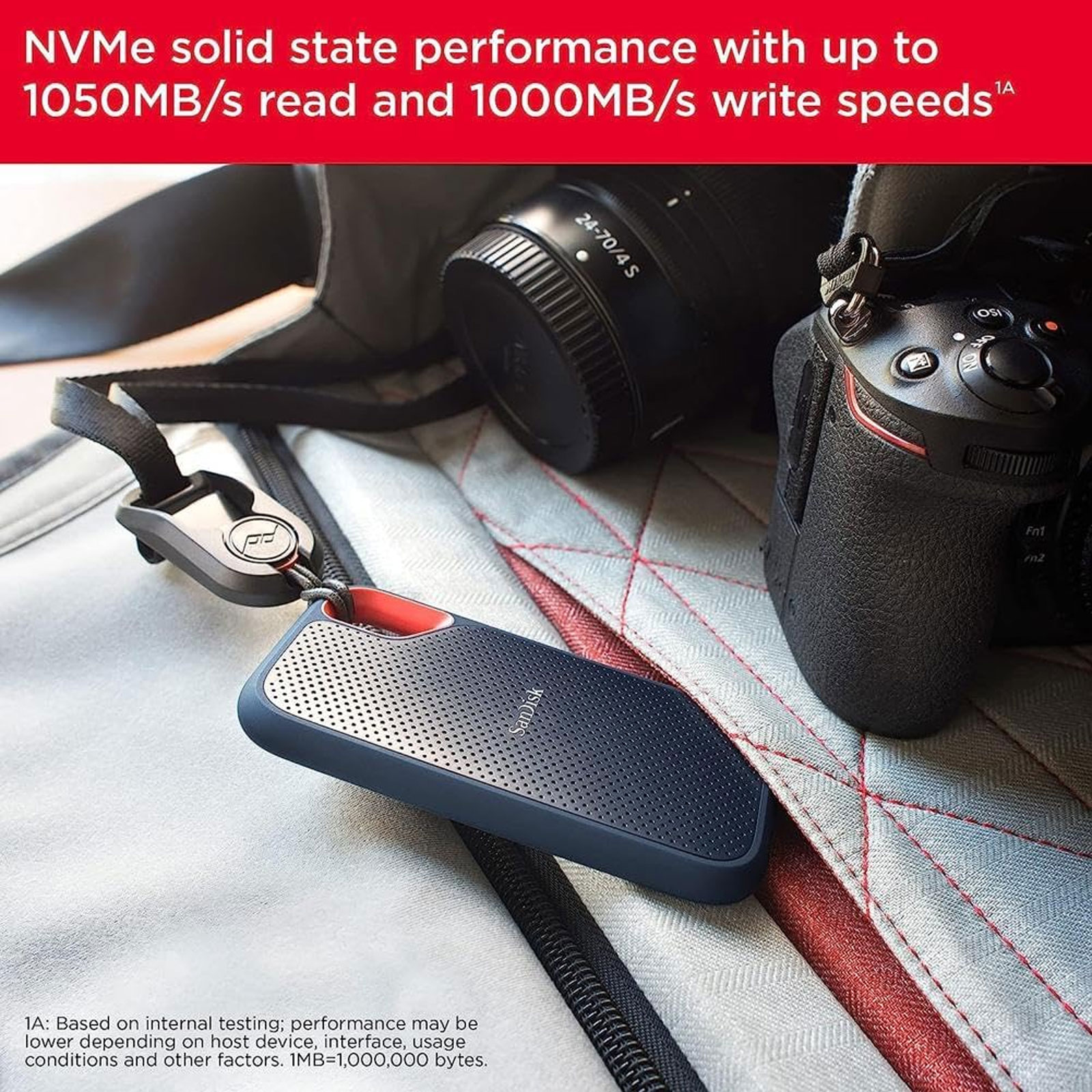 SanDisk Extreme Portable SSD V2 500 GB
