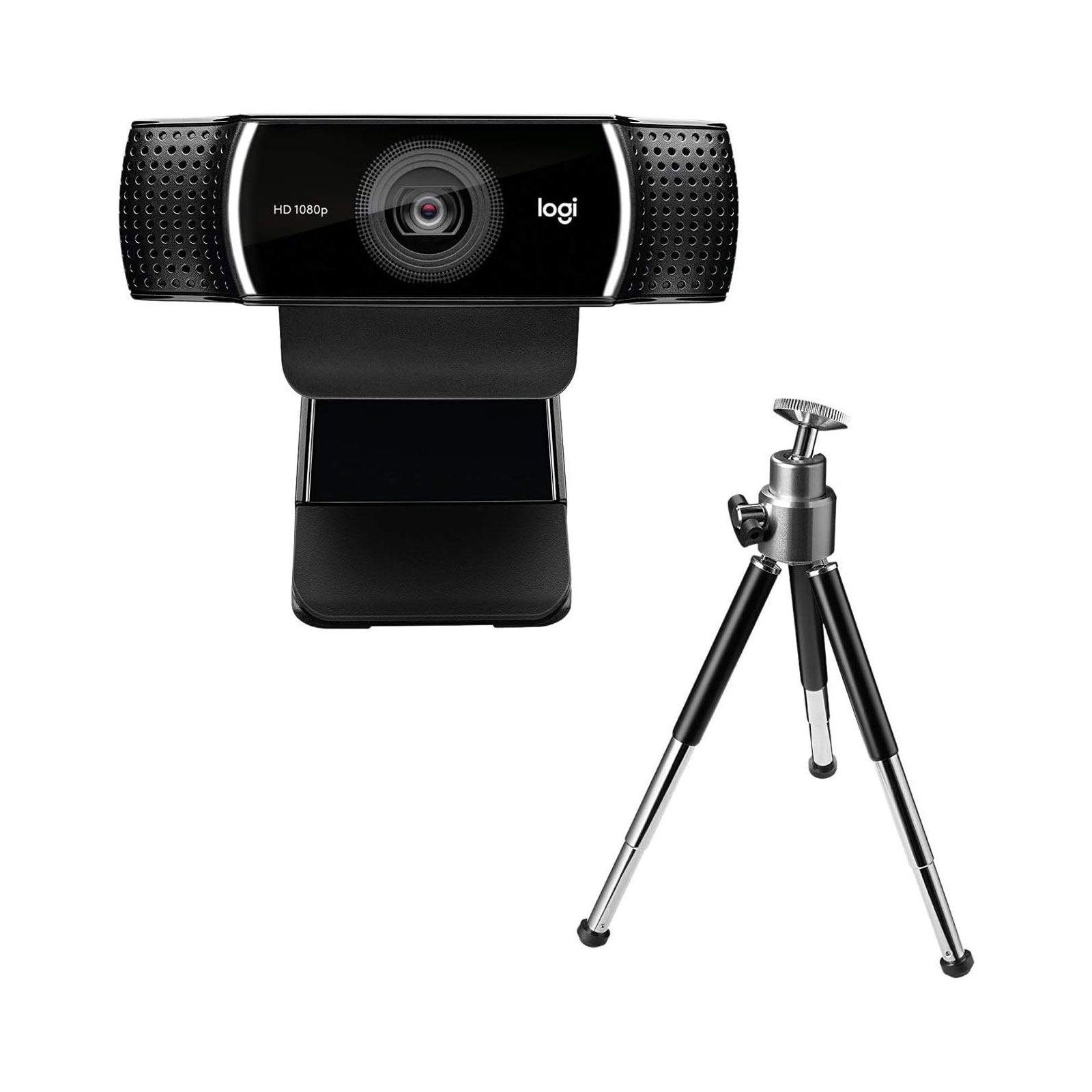 Logitech C922 Pro Stream Webcam Full HD 1920 x 1080 30f/s Zwei Mikrofone USB