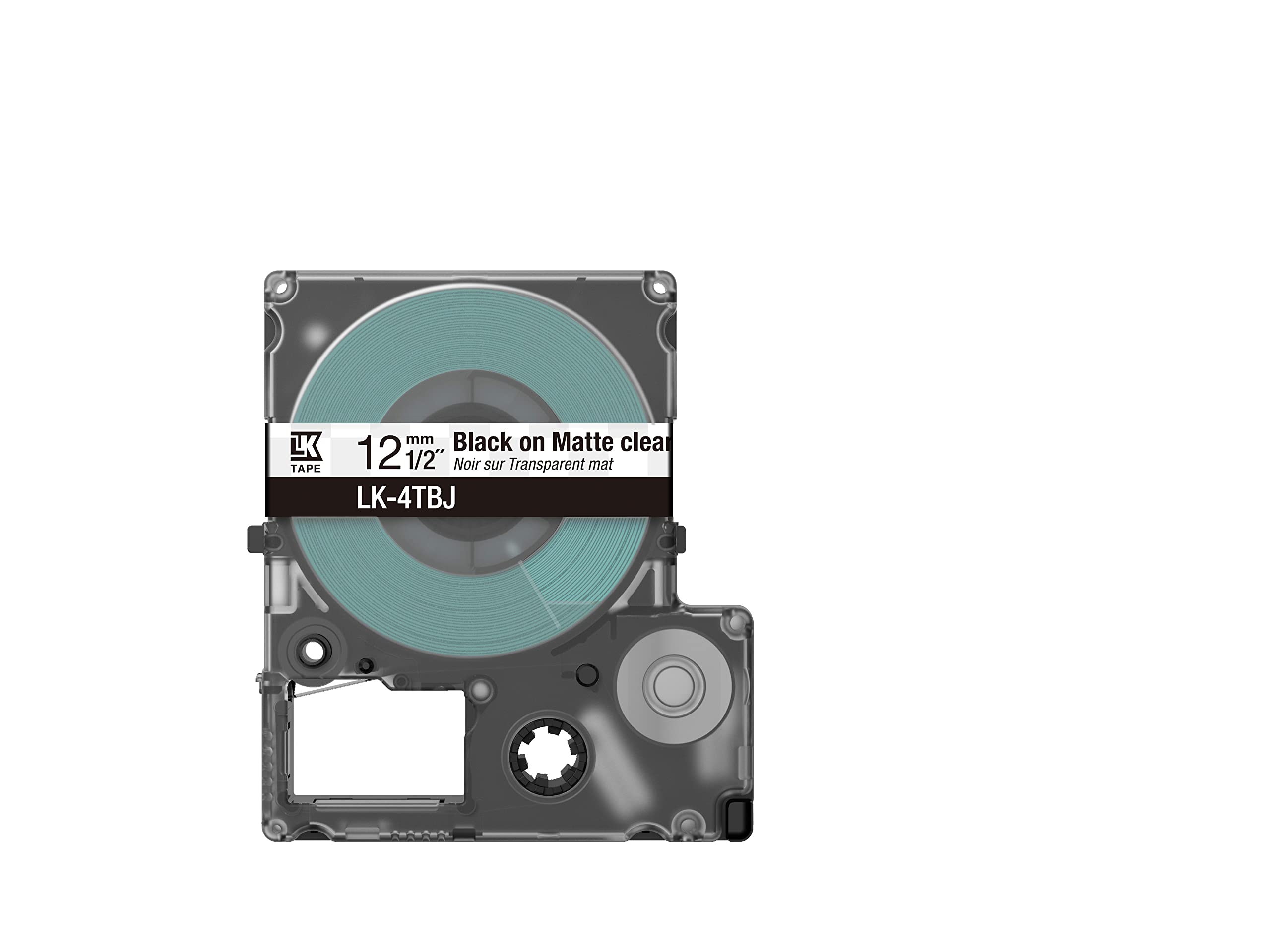 Epson LK-4TBJ C53S672065, Schwarz/Transparent Schriftband