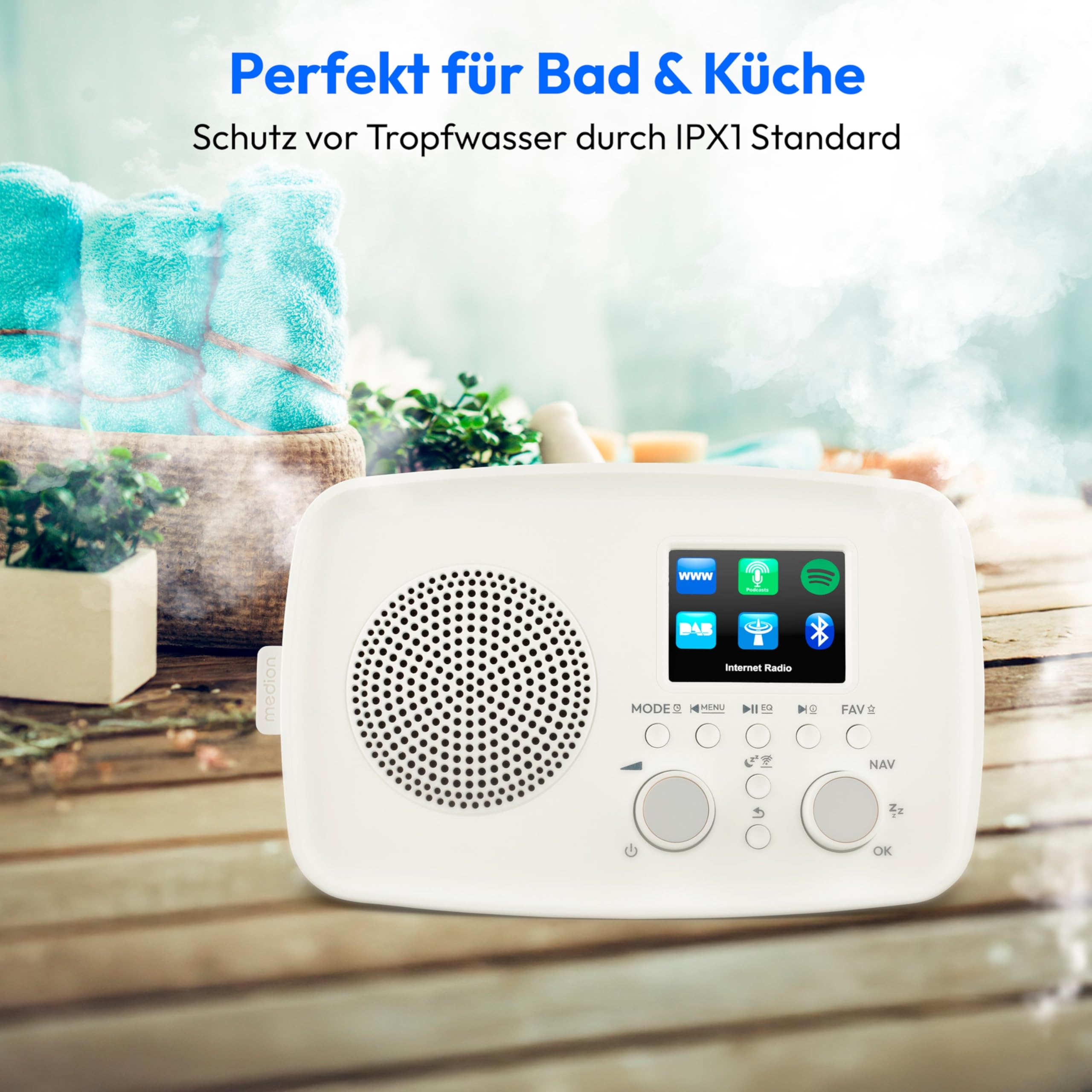 MEDION Internetradio mit DAB+ Life IRE-1