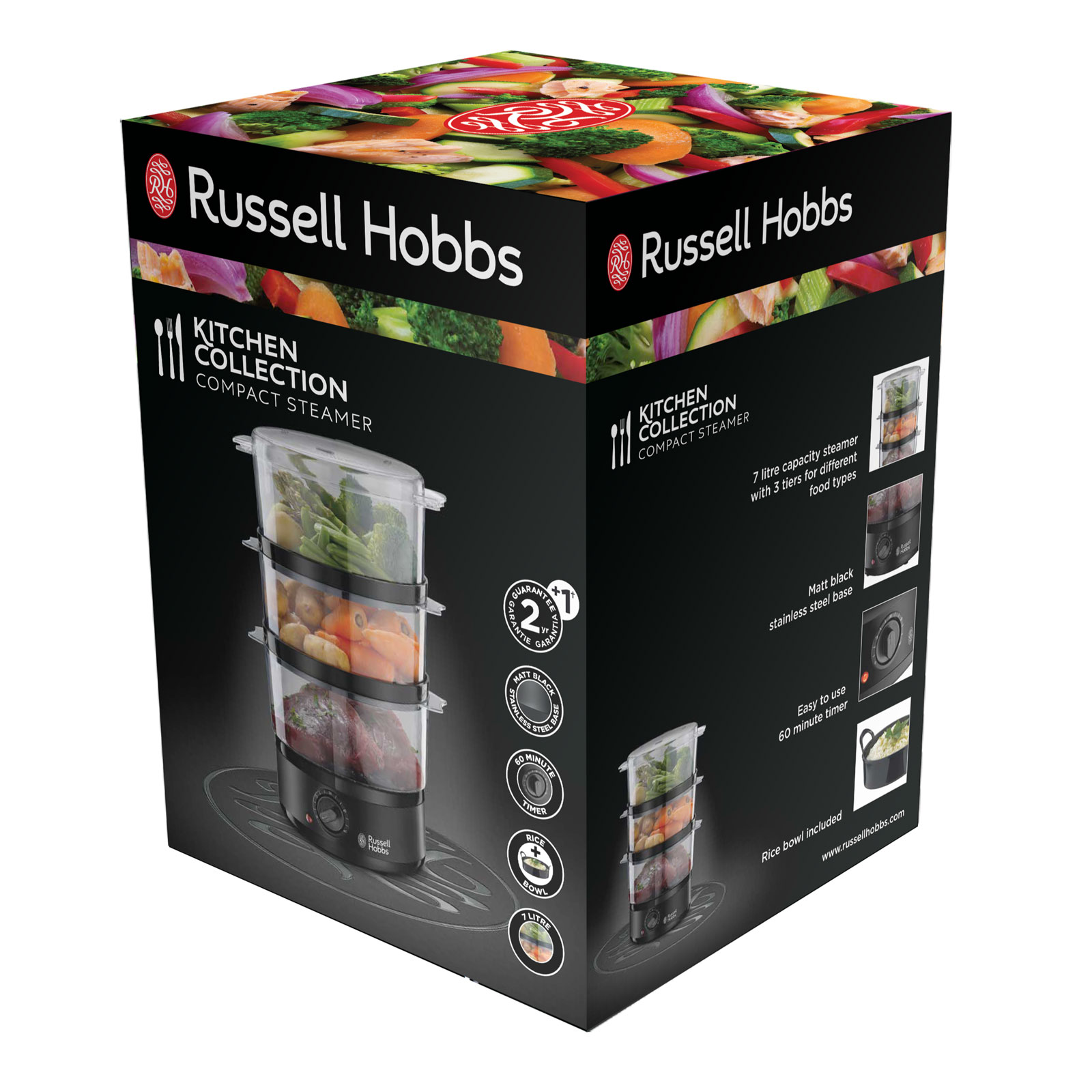 Russell Hobbs 26530-56 Compact Dampfgarer