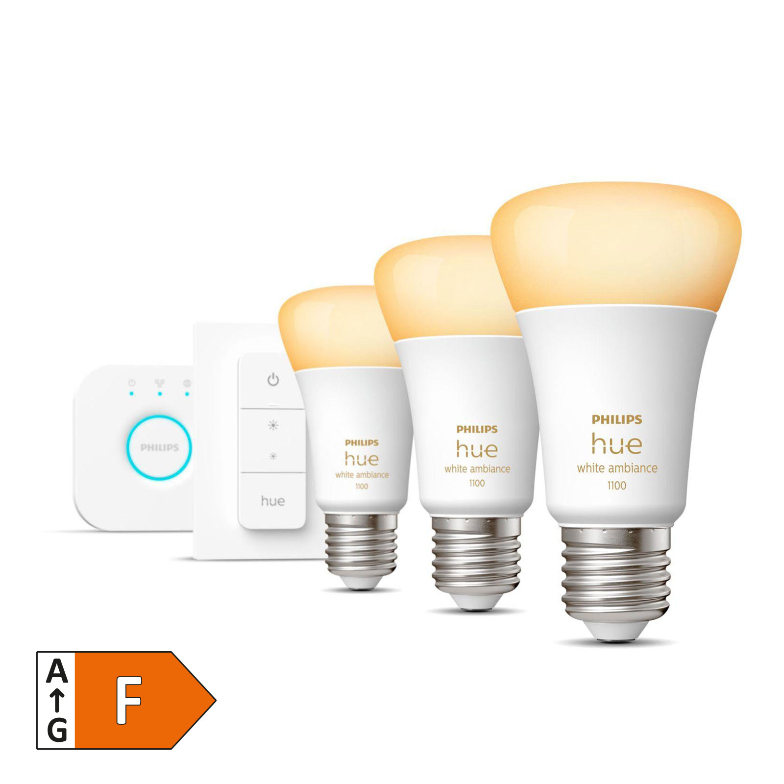 Philips Hue White Ambiance E27 Starter-Set