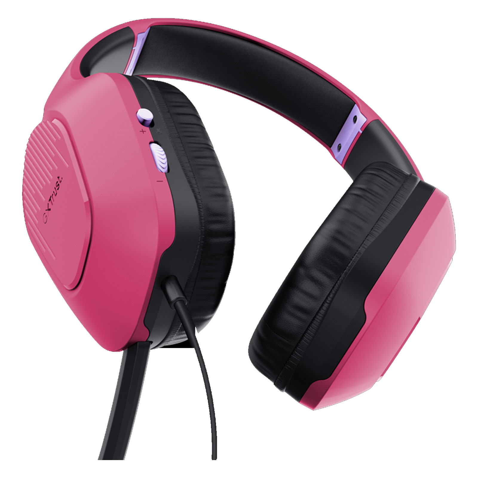 Trust Gaming-Headset GXT 415 Zirox (24992), Pink (Kompatibel mit Playstation, Xbox, PC, Switch)