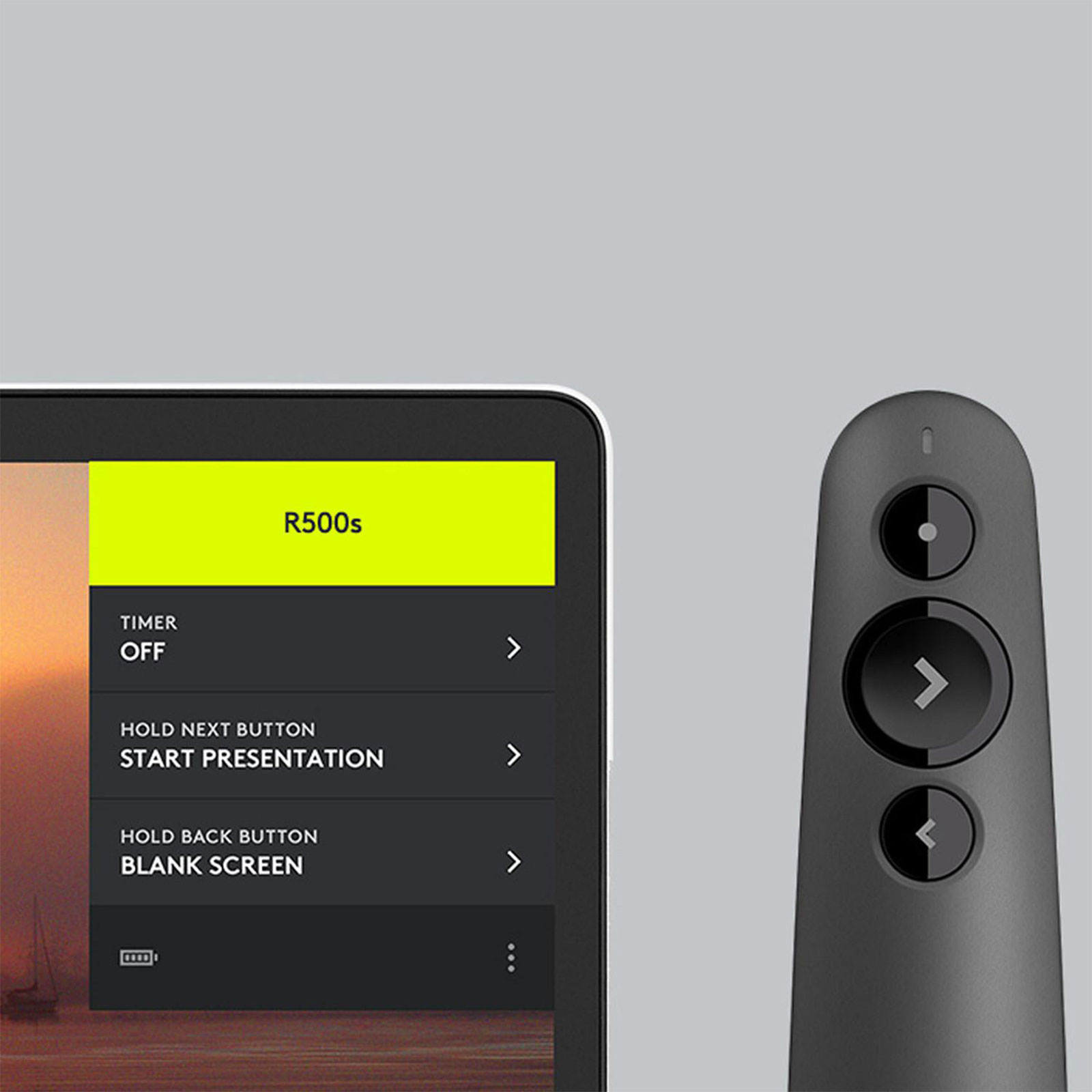 Logitech R500s Funk-Presenter Bluetooth/RF