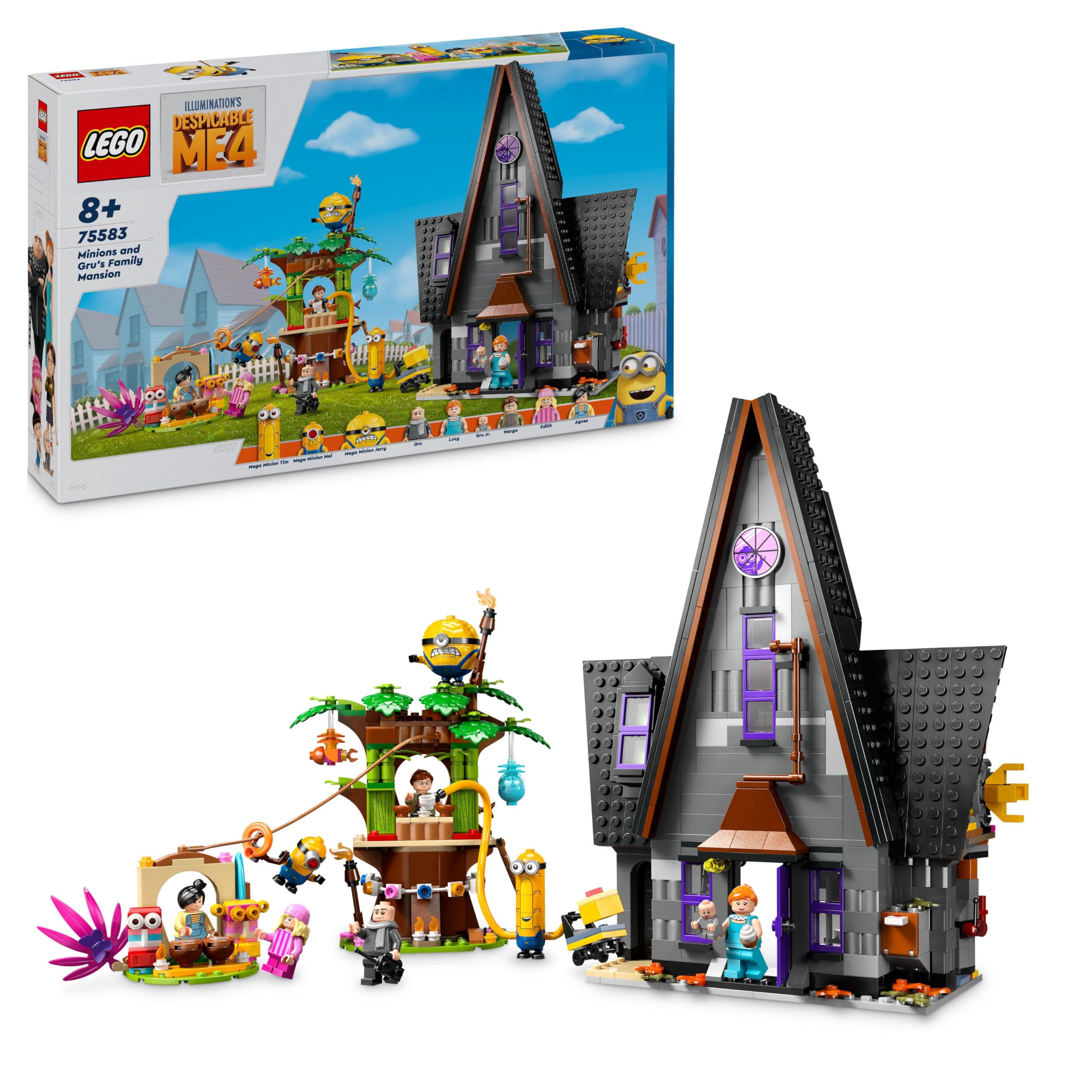 LEGO Ich – Einfach unverbesserlich 4 Familienvilla von Gru und den Minions 75583