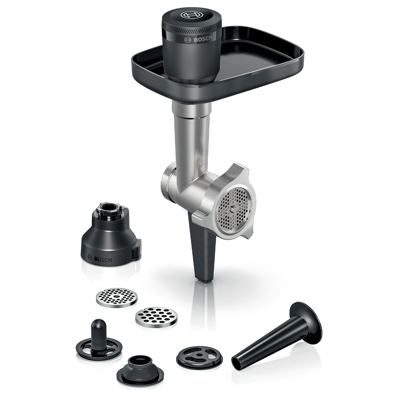 Bosch MUMS6ZS17 Küchenmaschine inklusive Bosch MUZS6HA Hunting Adventure Set Fleischwolfaufsatz Zubehör-Set