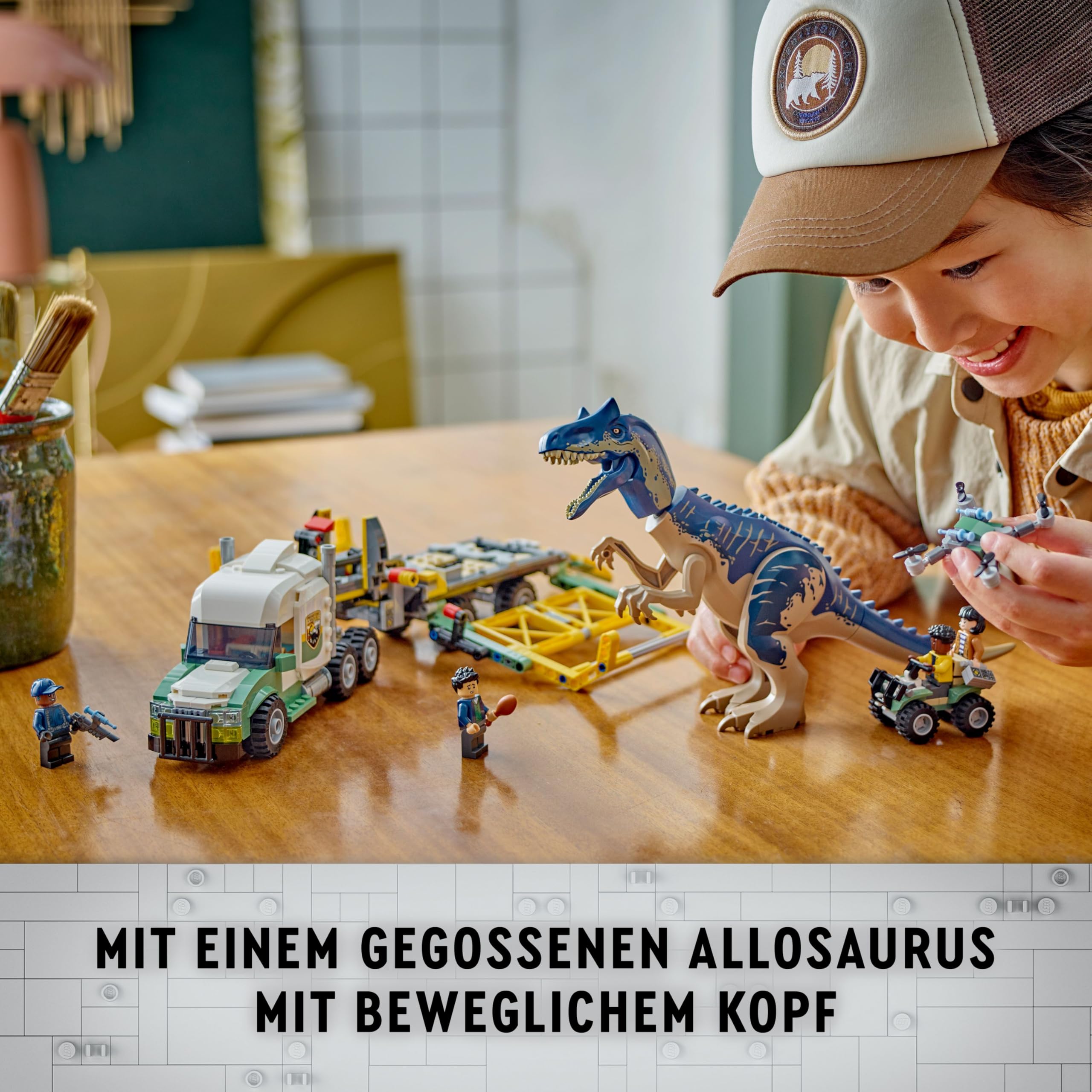 LEGO Jurassic World Dinosaurier-Missionen: Allosaurus-Transporter 76966