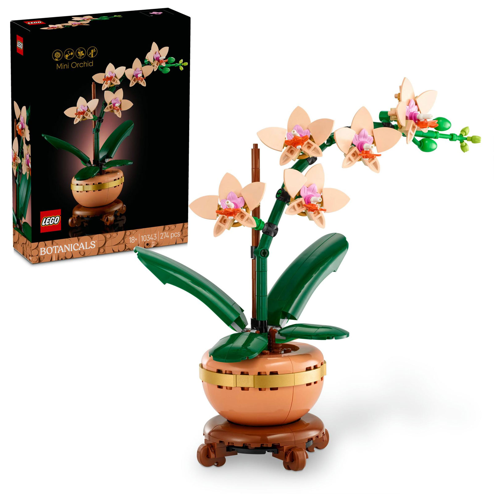 LEGO Botanical Collection Mini-Orchidee Lego-Set