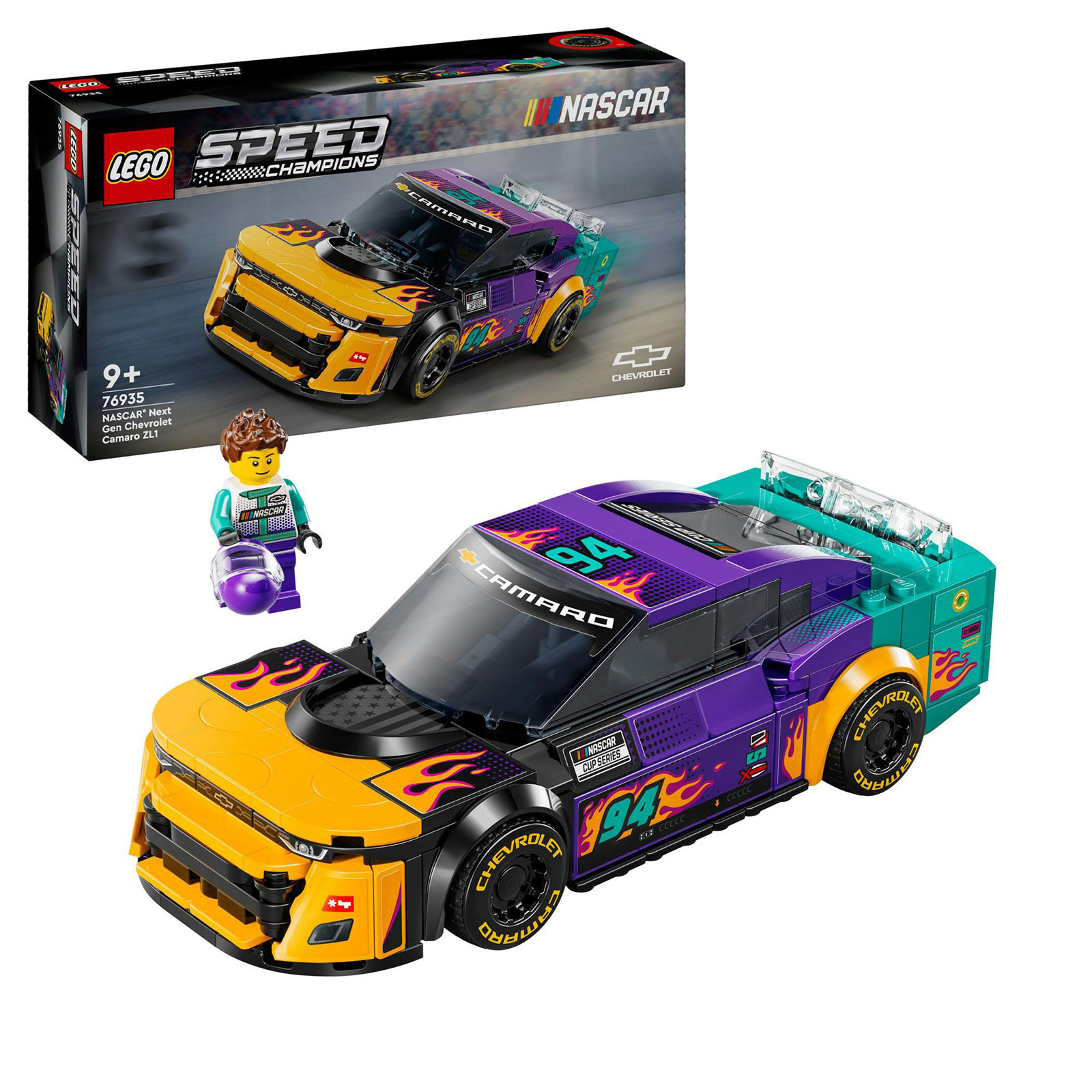 LEGO NASCAR® Next Gen Chevrolet Camaro ZL1 Lego-Set (76935)