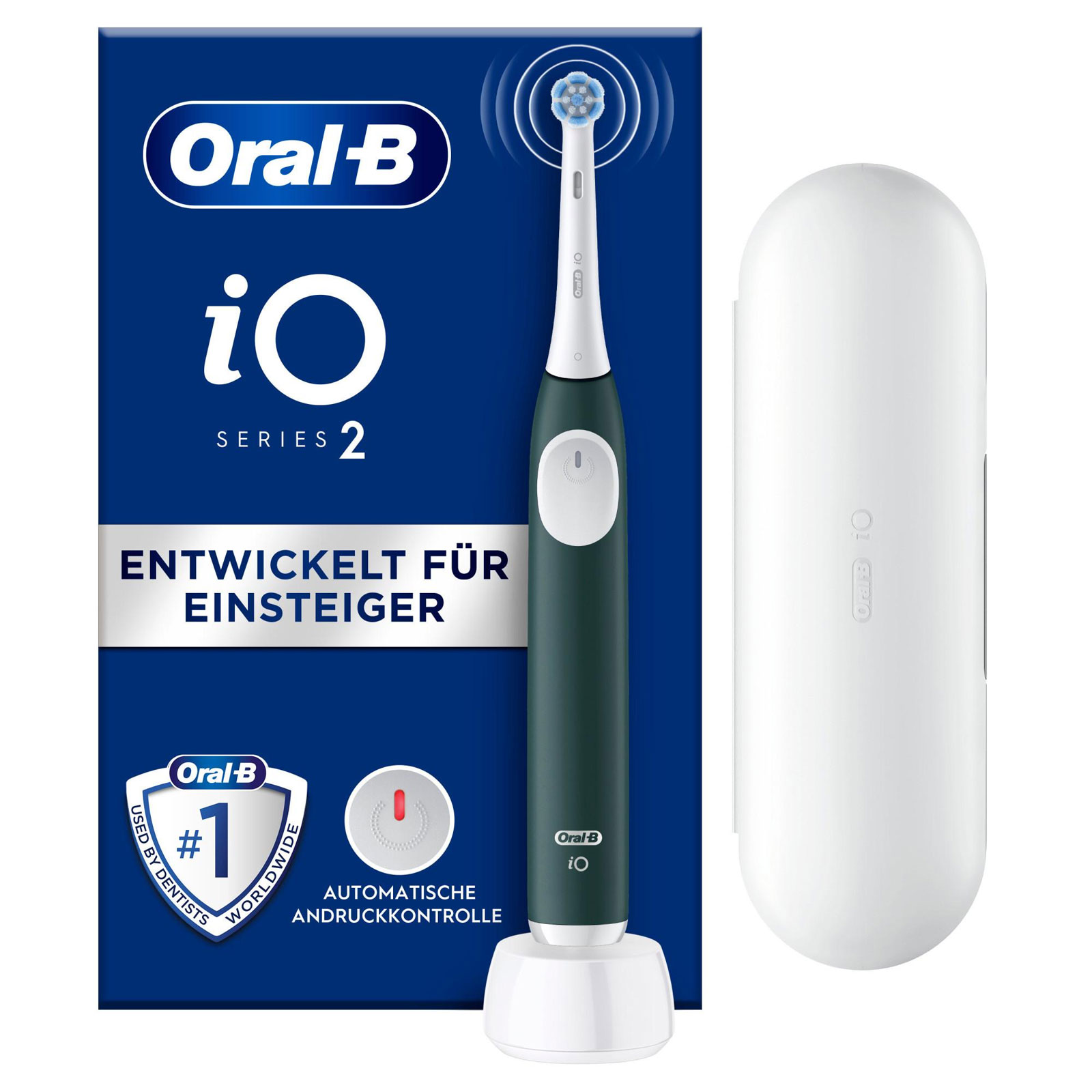 Oral-B iO Series 2 Forest Green Zahnbürste Oral-B iO Series 2 Forest Green Zahnbürste