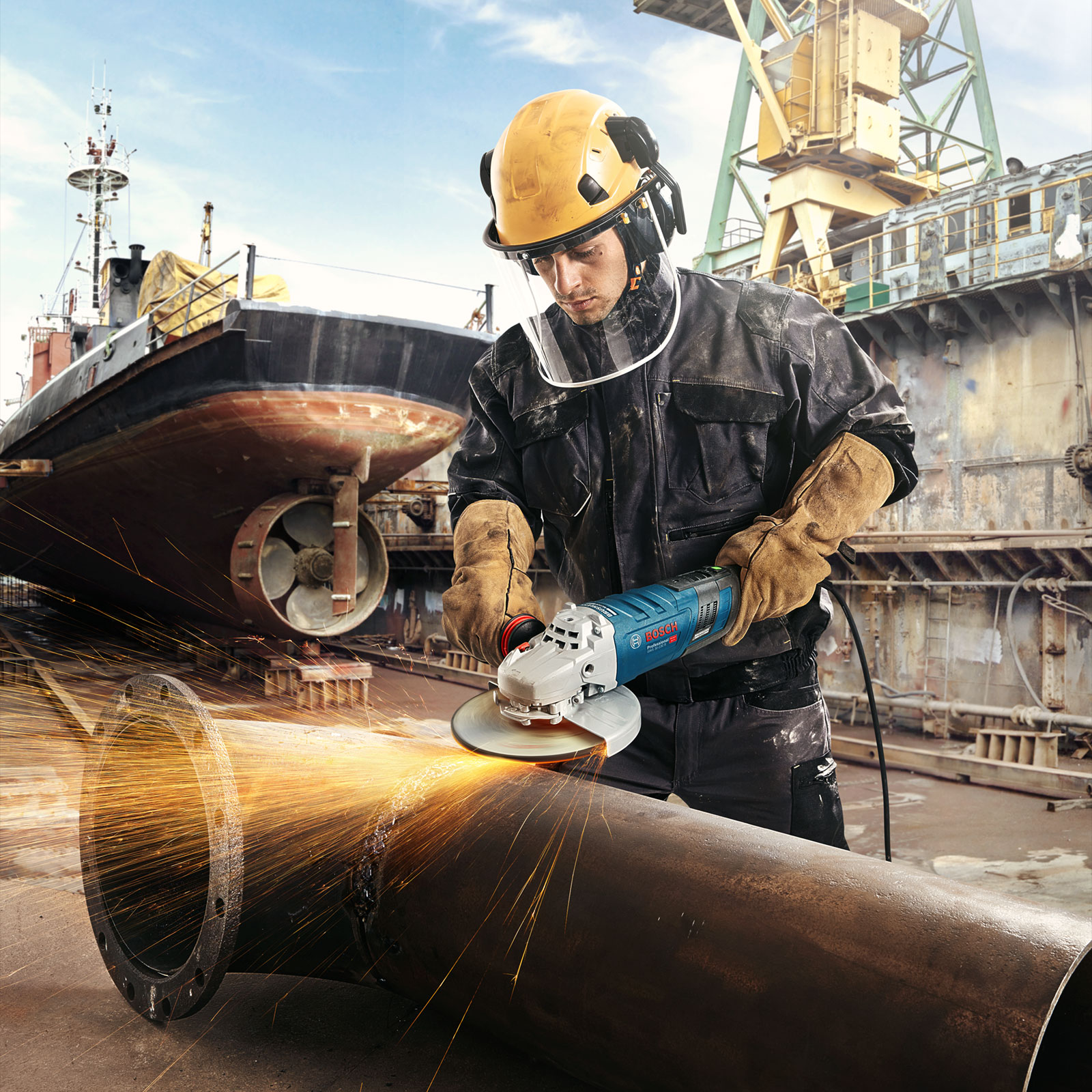 Bosch Professional GWS 30-180 PB Winkelschleifer 