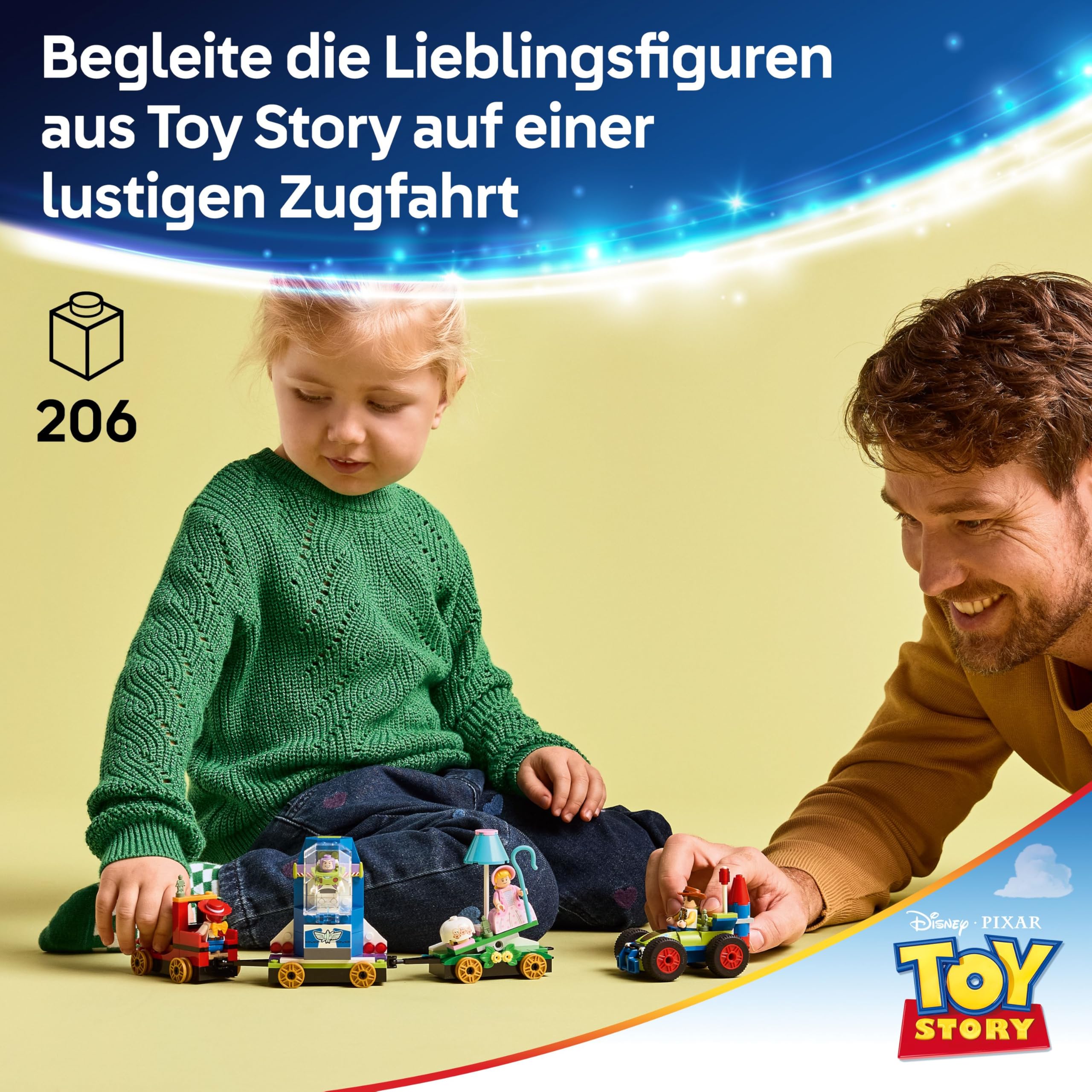 LEGO ǀ Disney and Pixar’s Partyzug und das Auto RC aus Toy Story 43264