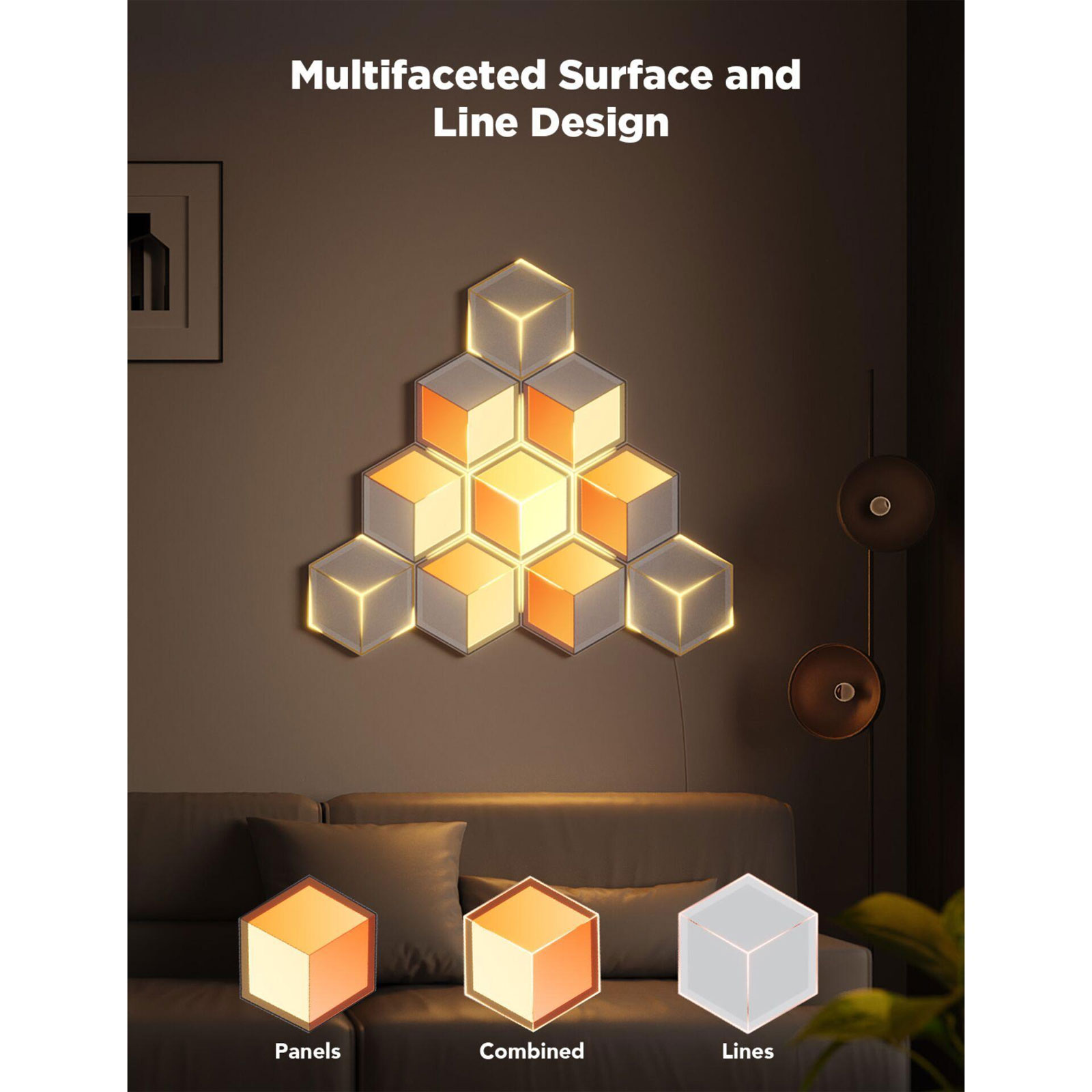 Glide Hexa Light Panels Ultra (7 Stück)