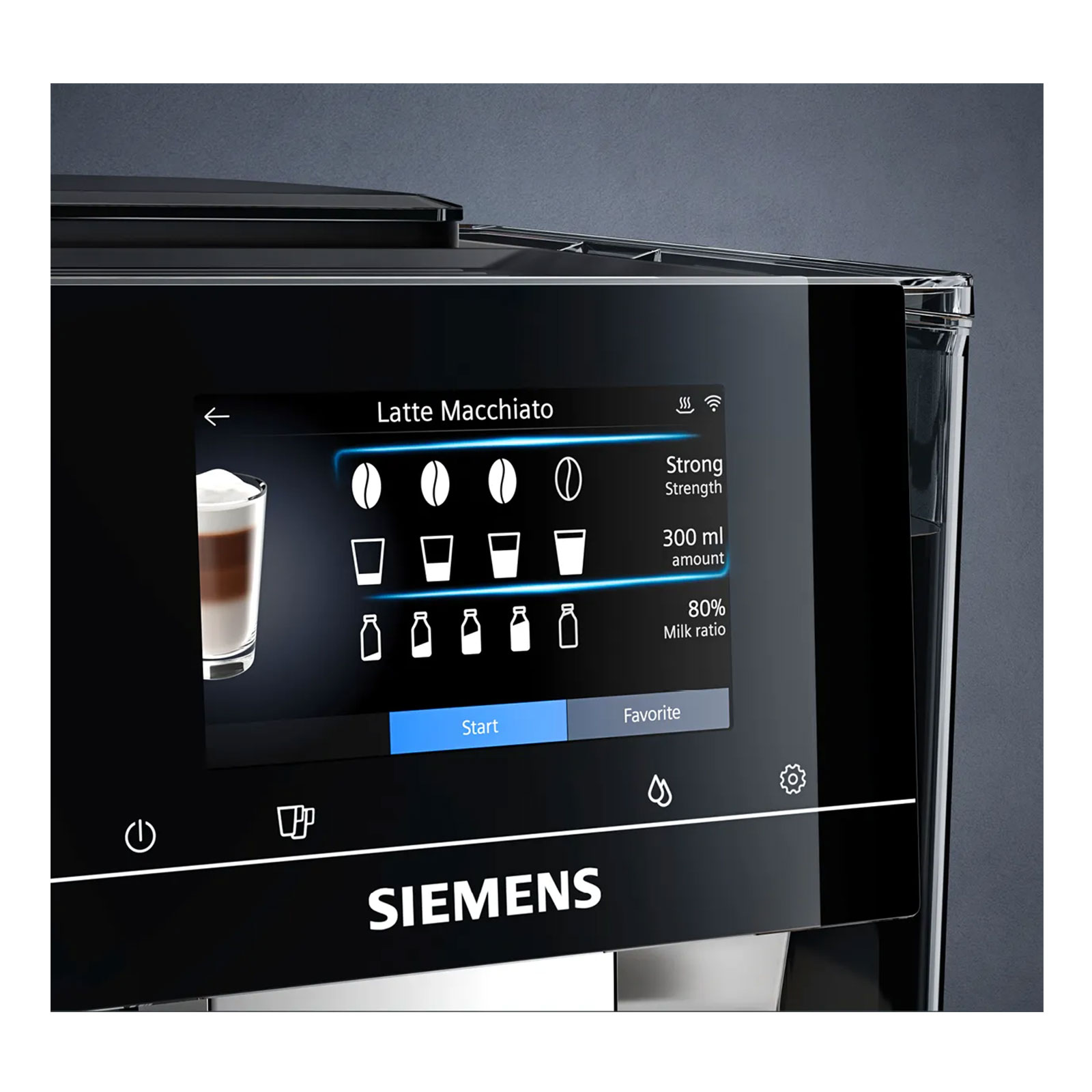 Siemens TP705D01 EQ.700 classic Kaffeevollautomat + TZ80001A Reinigungstabletten + TZ80002A Entkalkungstabletten