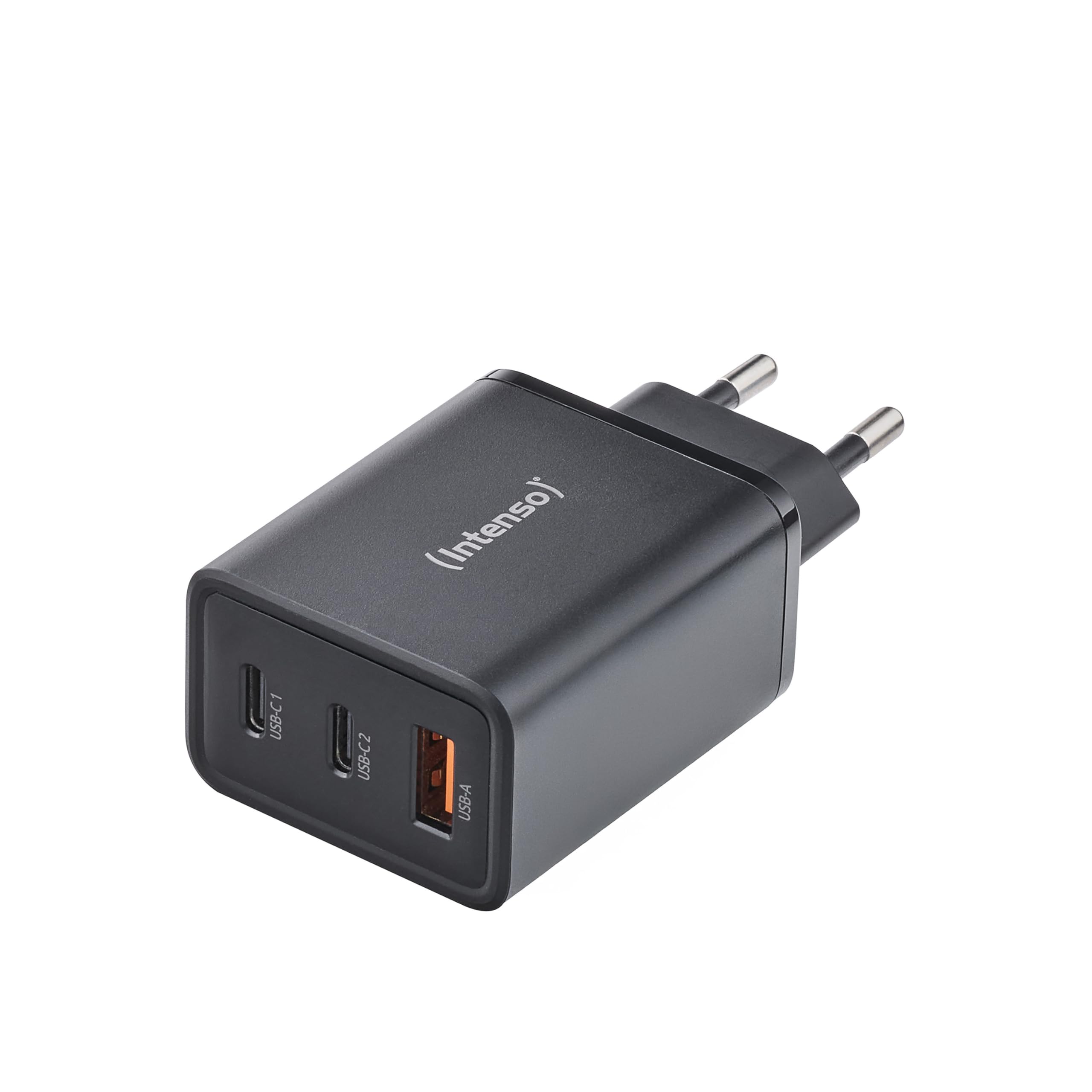 Intenso Power Adapter W65ACC GaN, 65W, Super schnelles Laden